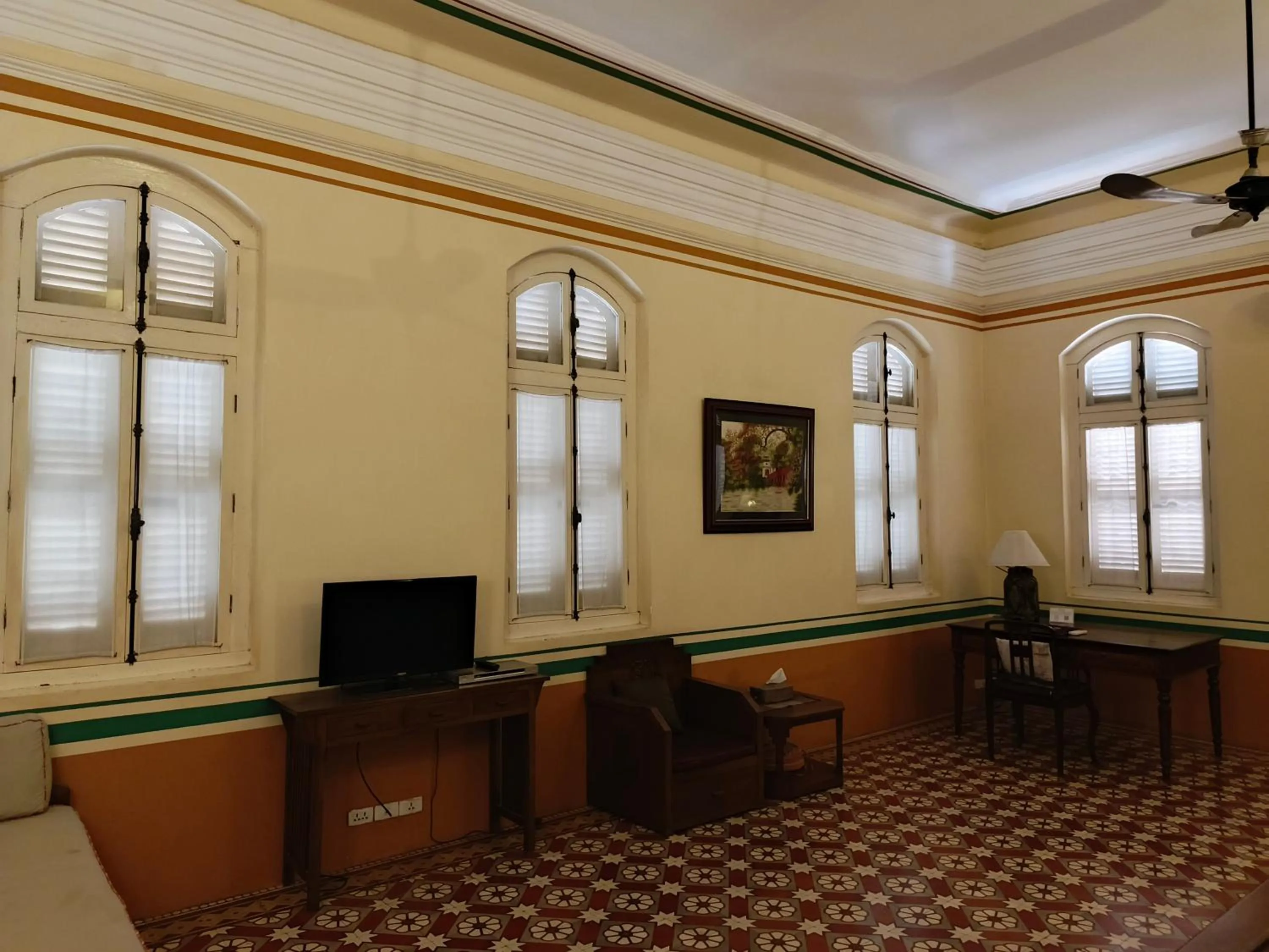 Living room in La Villa