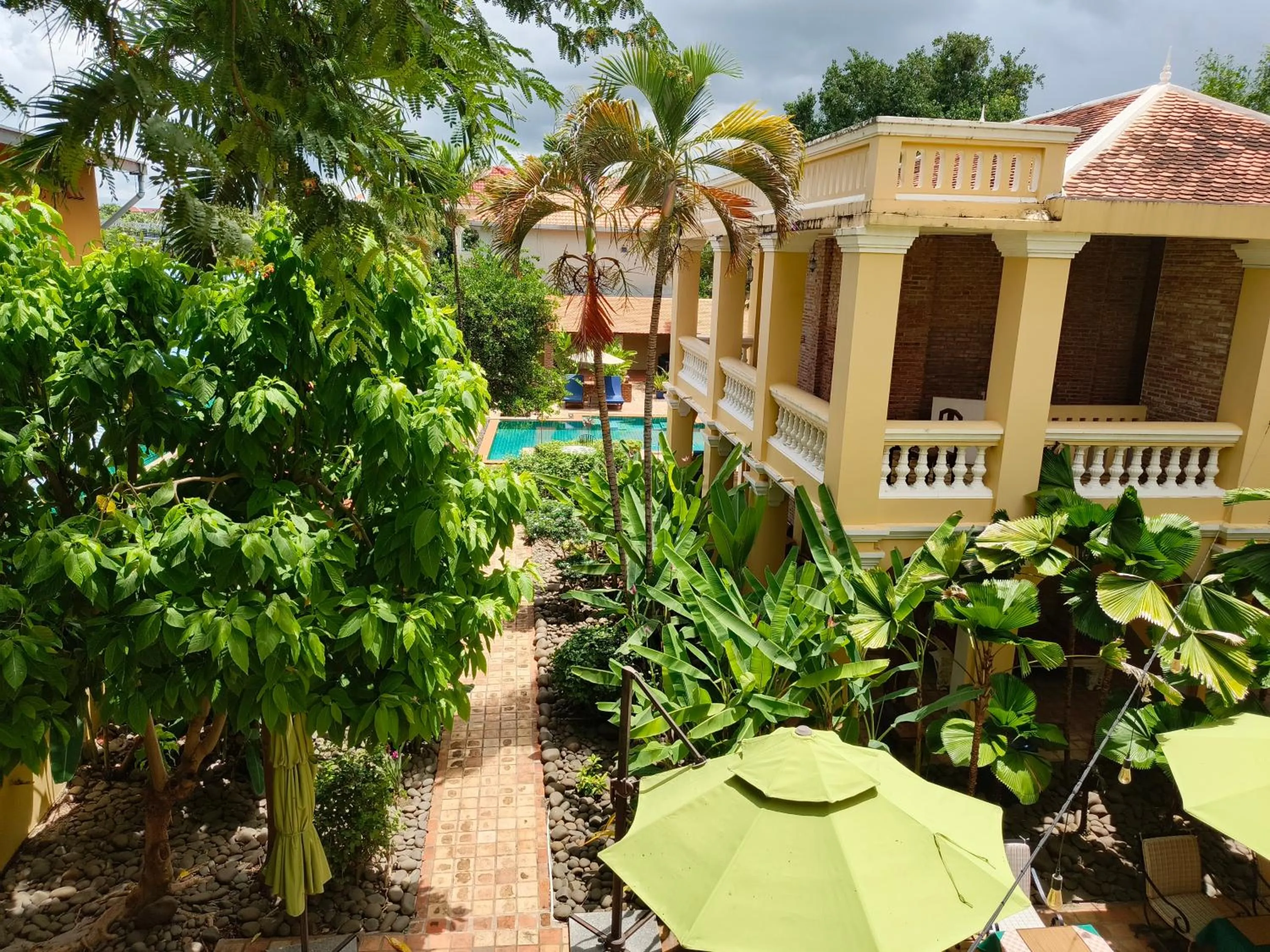 View (from property/room) in La Villa