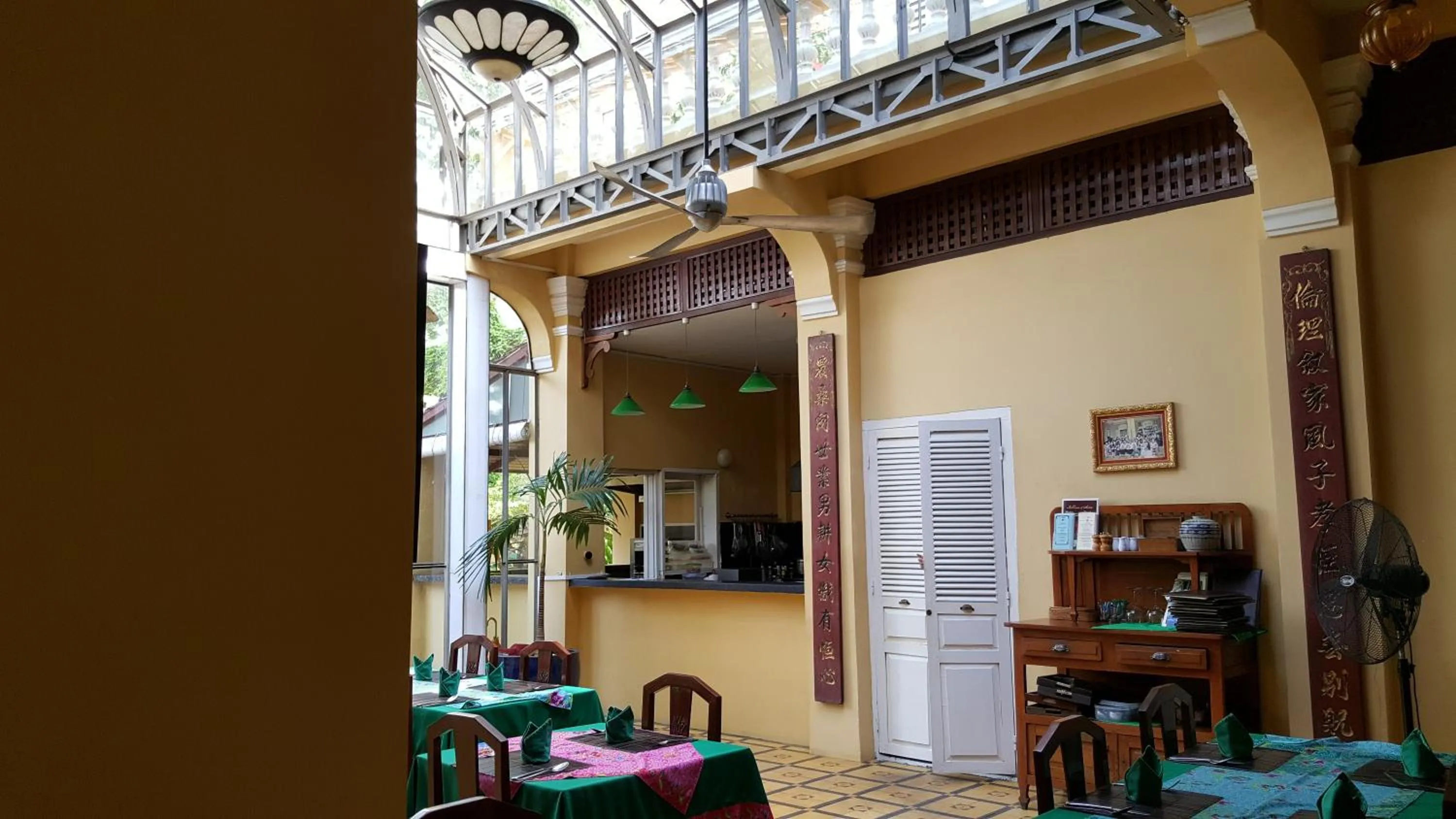 Kitchen or kitchenette in La Villa