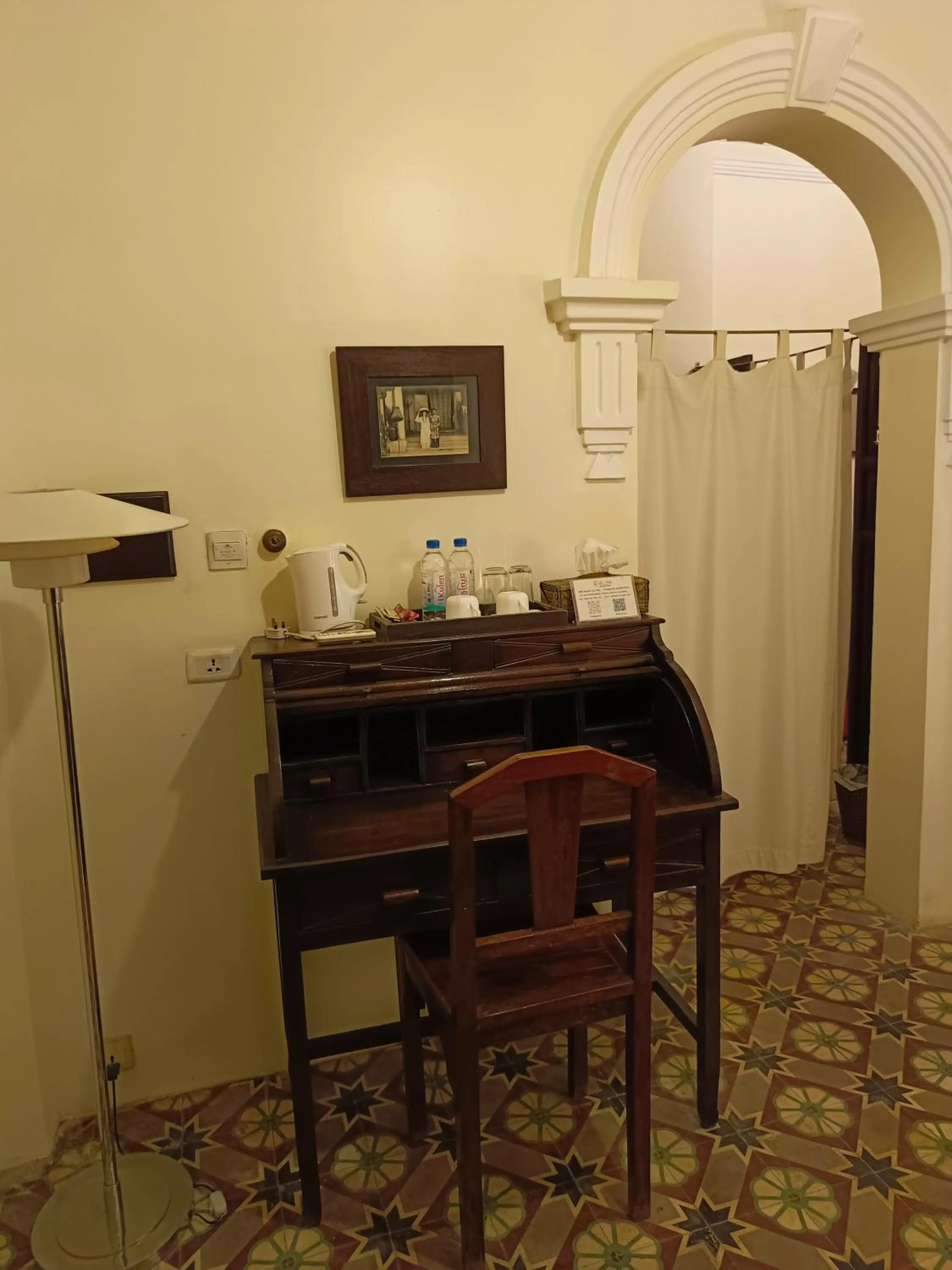 Seating area in La Villa