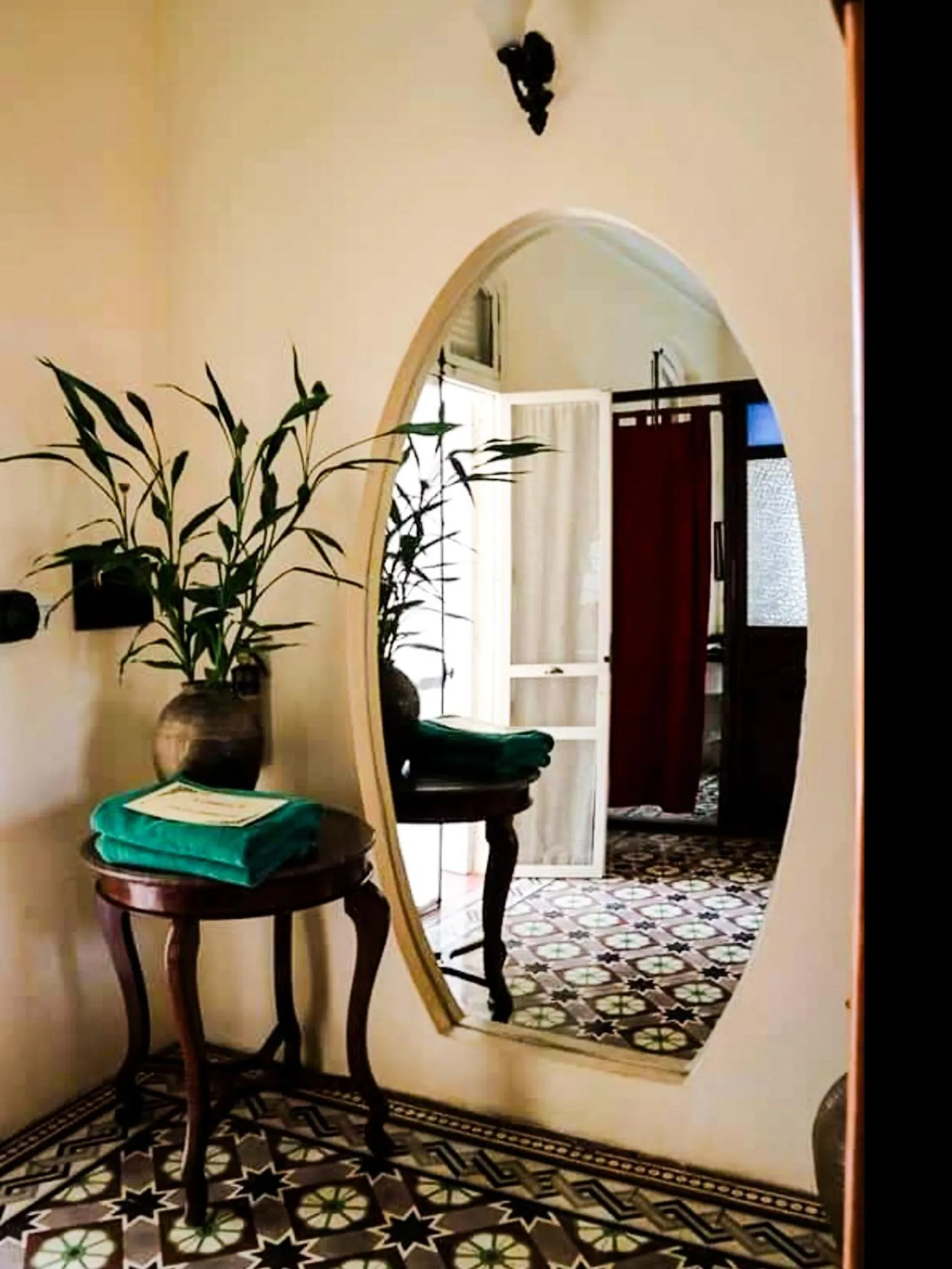 Seating area in La Villa