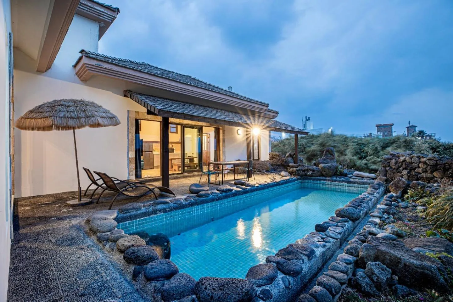 Pool view in Olle Resort