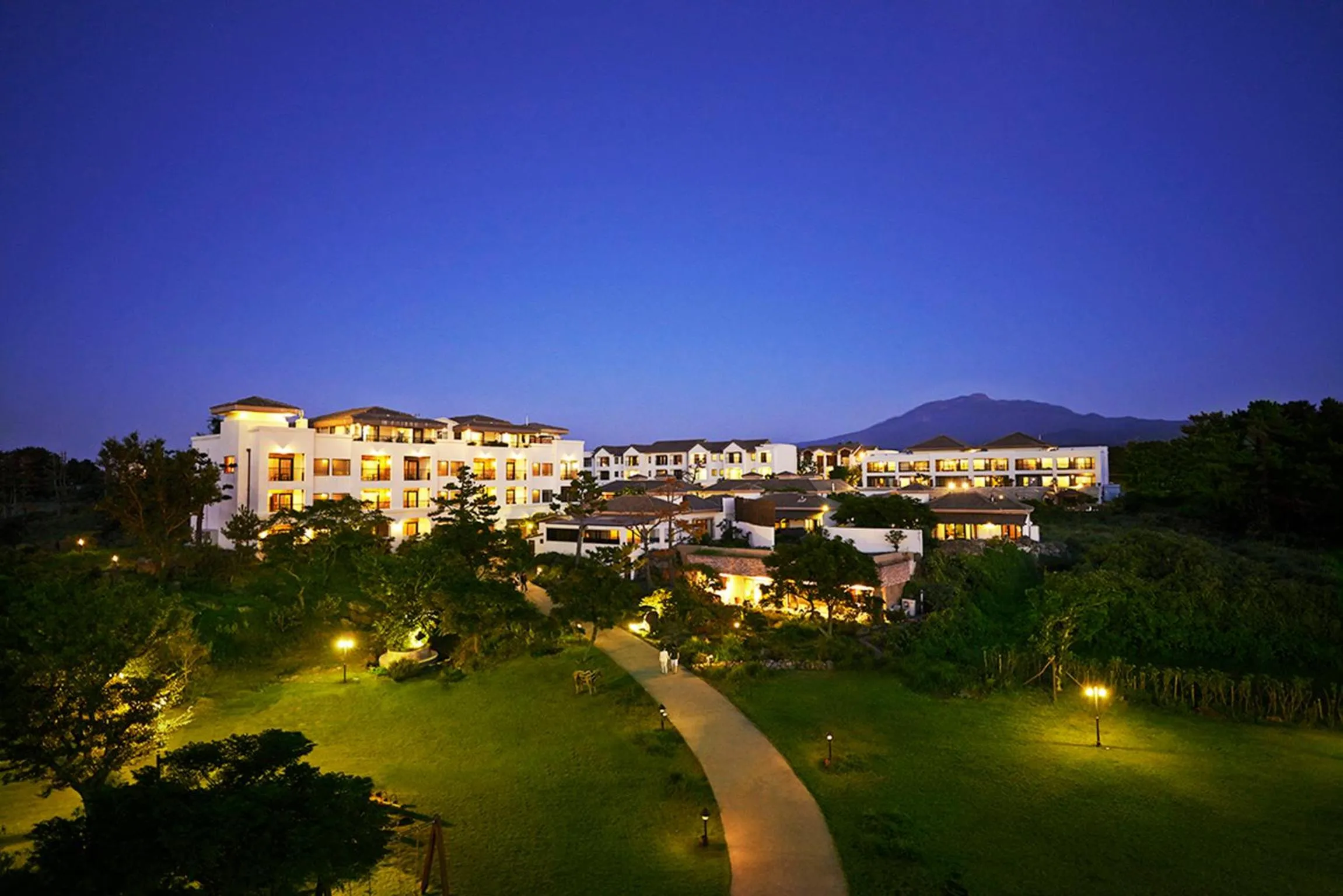 Sunset in Olle Resort