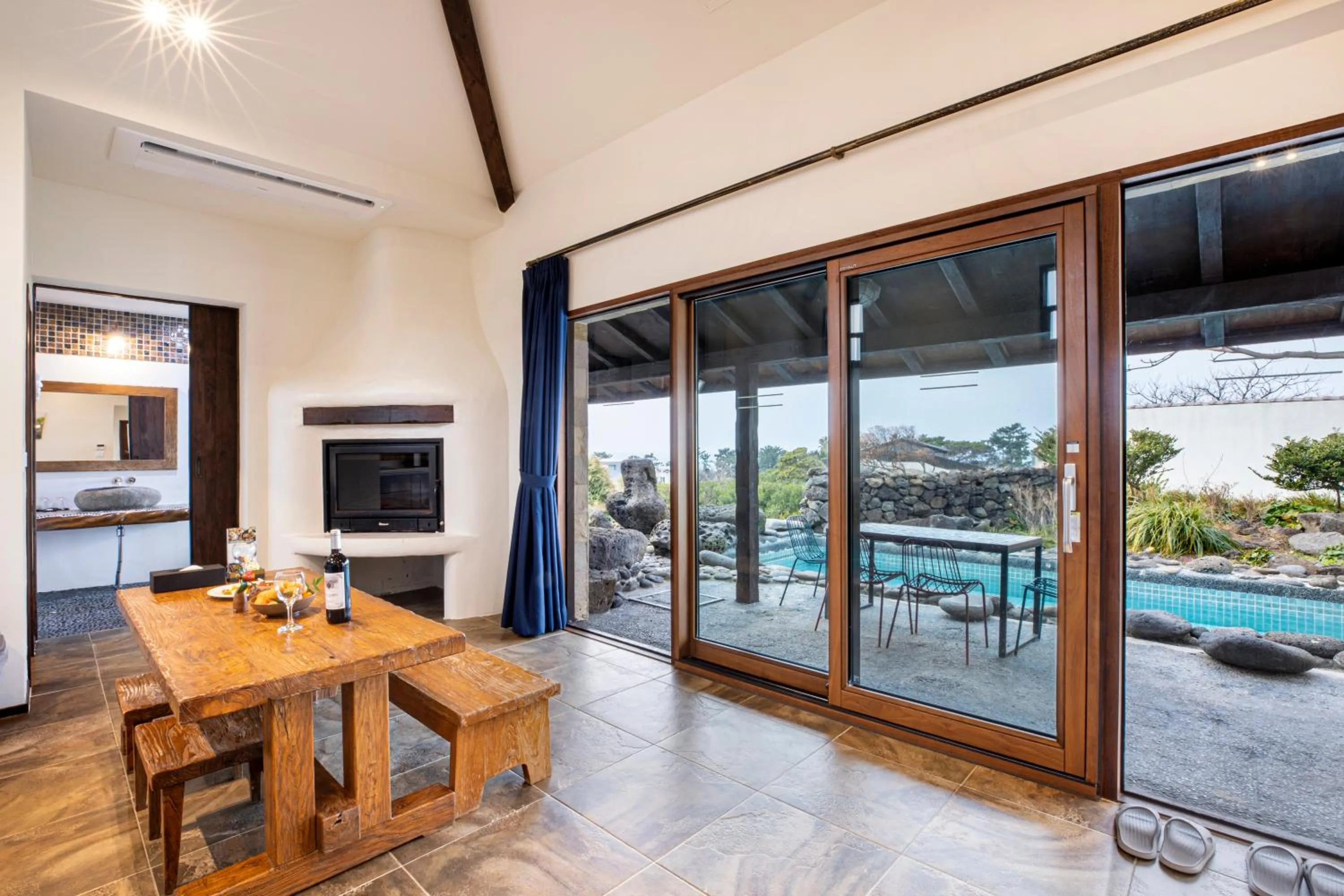 Dining area in Olle Resort