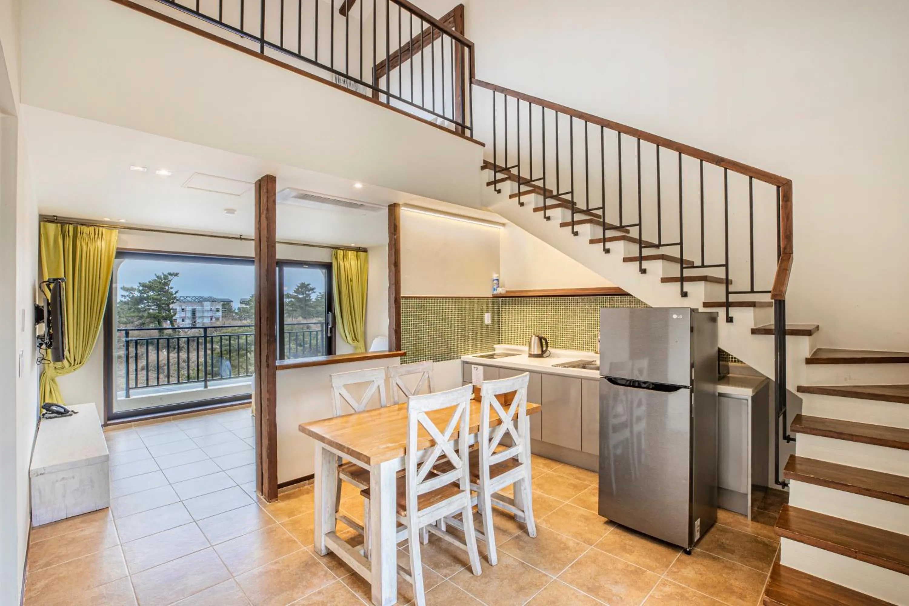 Seating area in Olle Resort