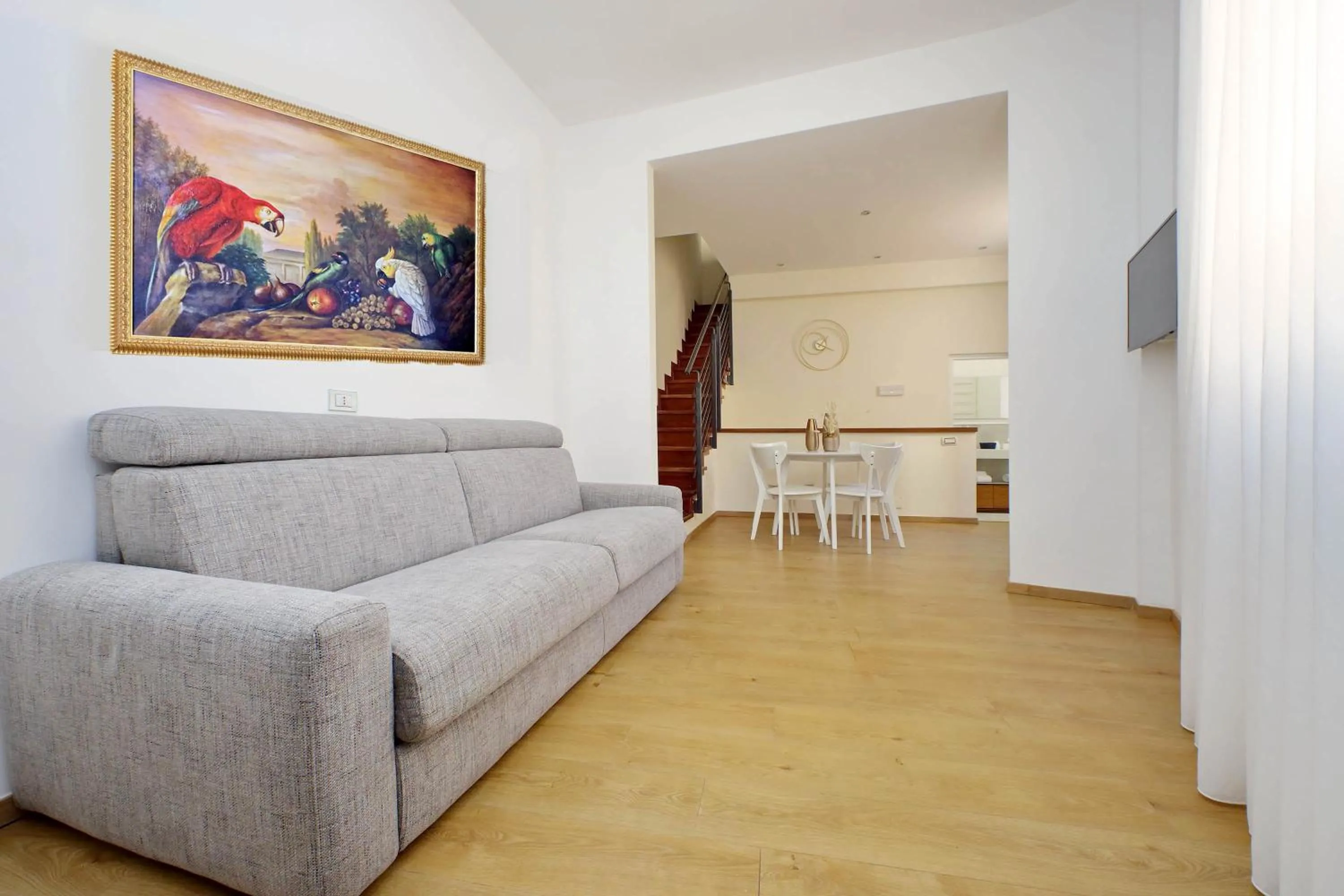 Living room in Trevi Rome Suite