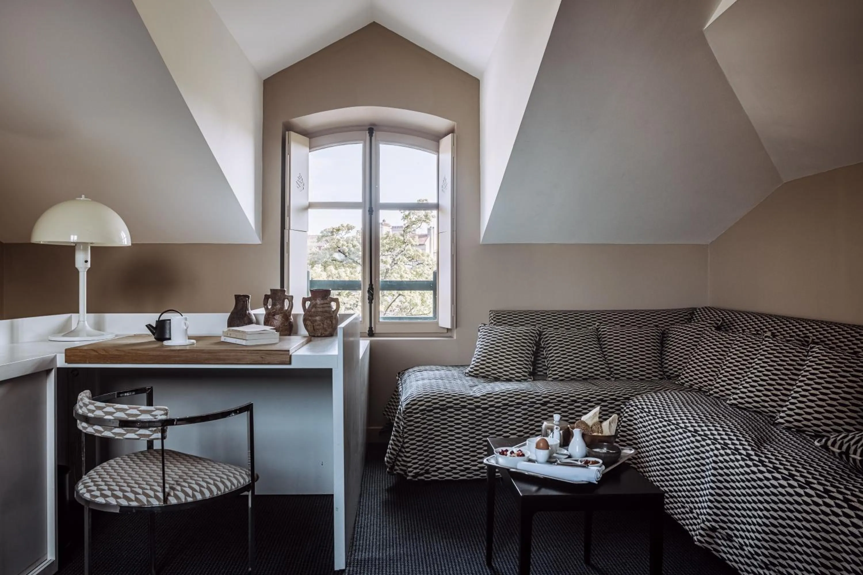 Seating area in Villa Mirasol