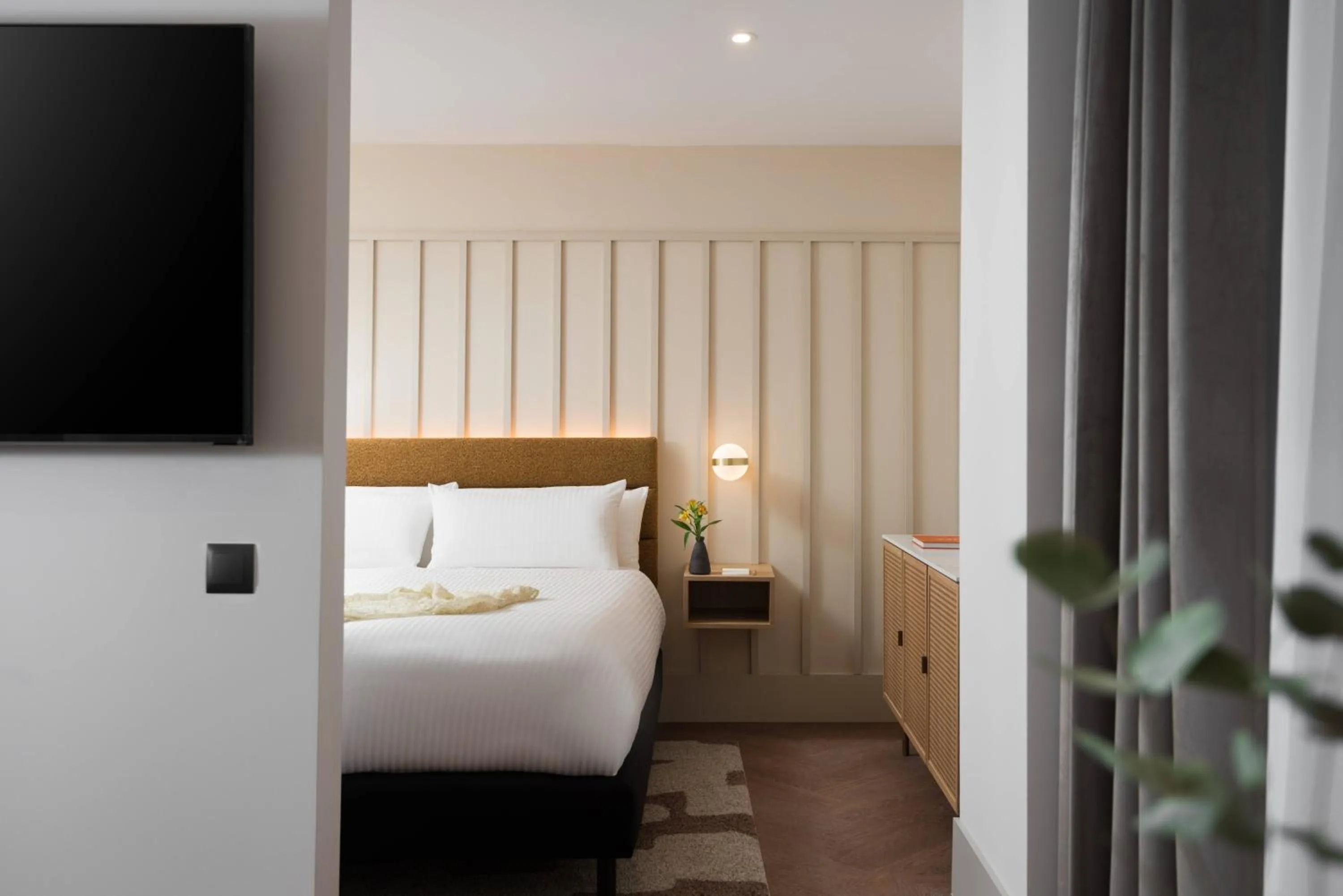 Bed in master Wola Warsaw