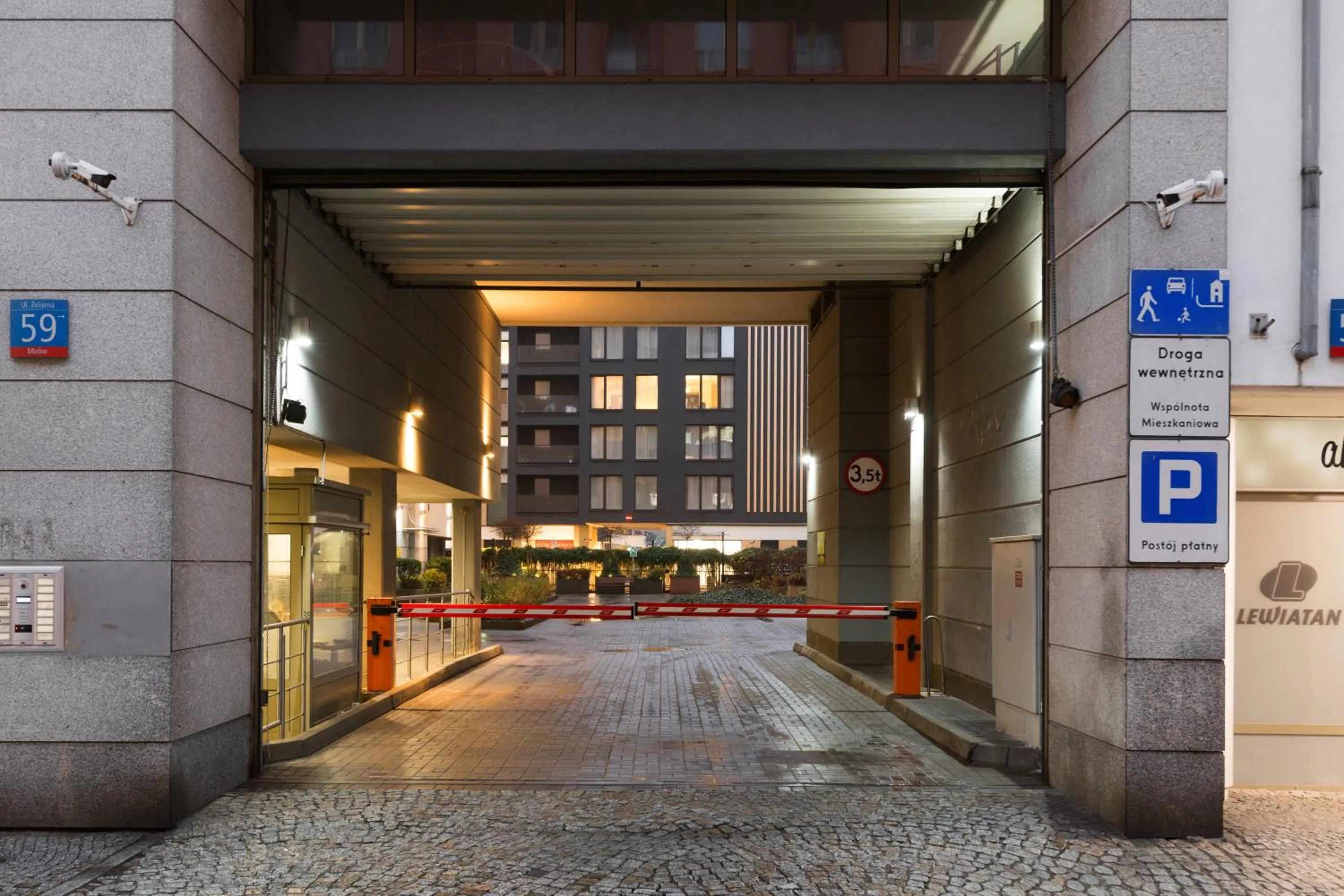 Parking in master Wola Warsaw