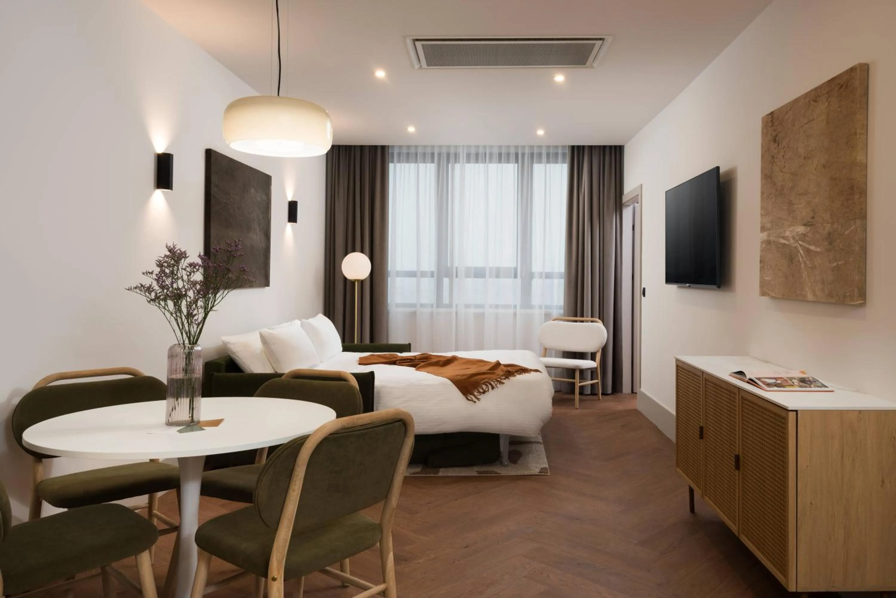 Bed in master Wola Warsaw