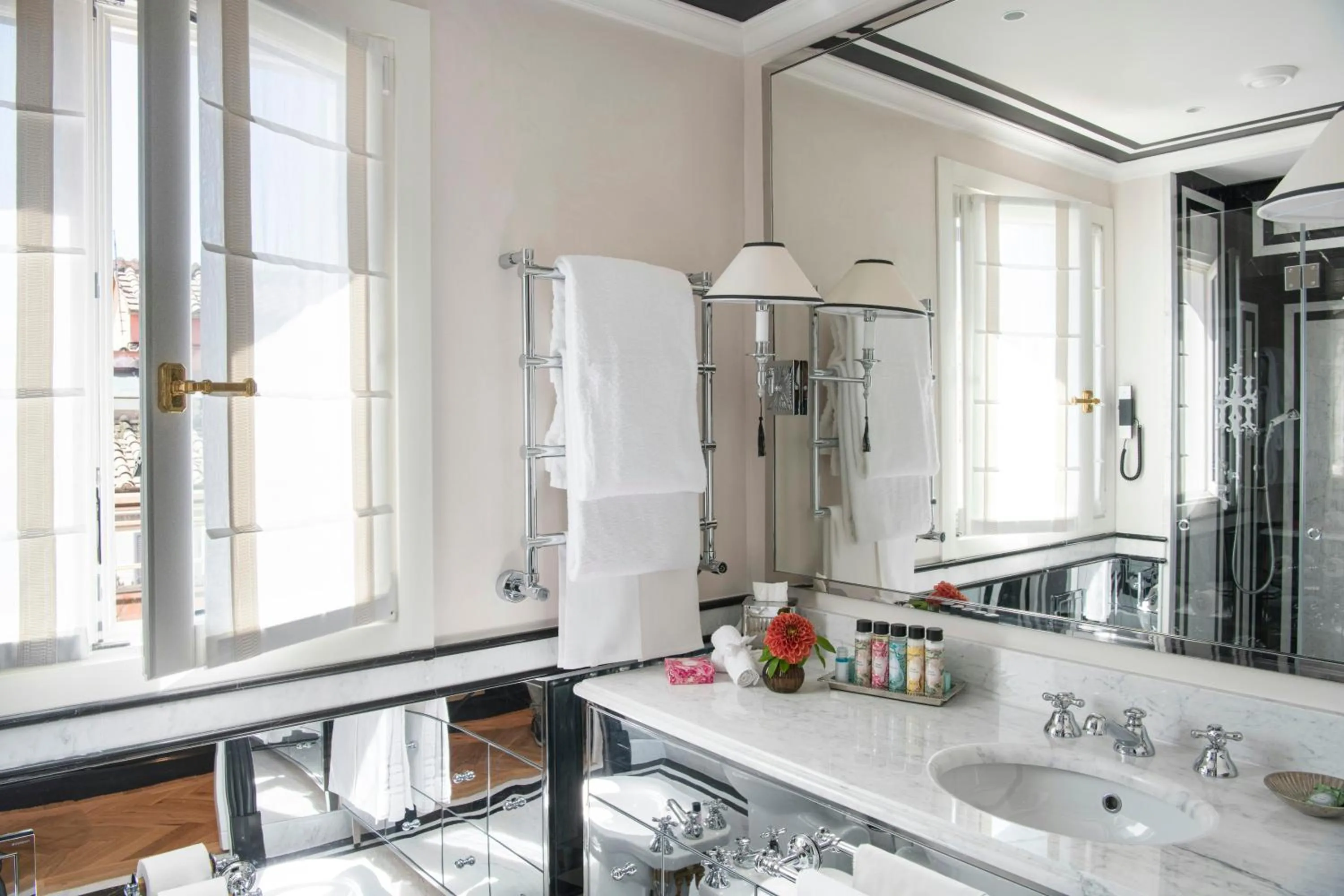 Balcony/Terrace in Hotel d’Inghilterra Roma – Starhotels Collezione