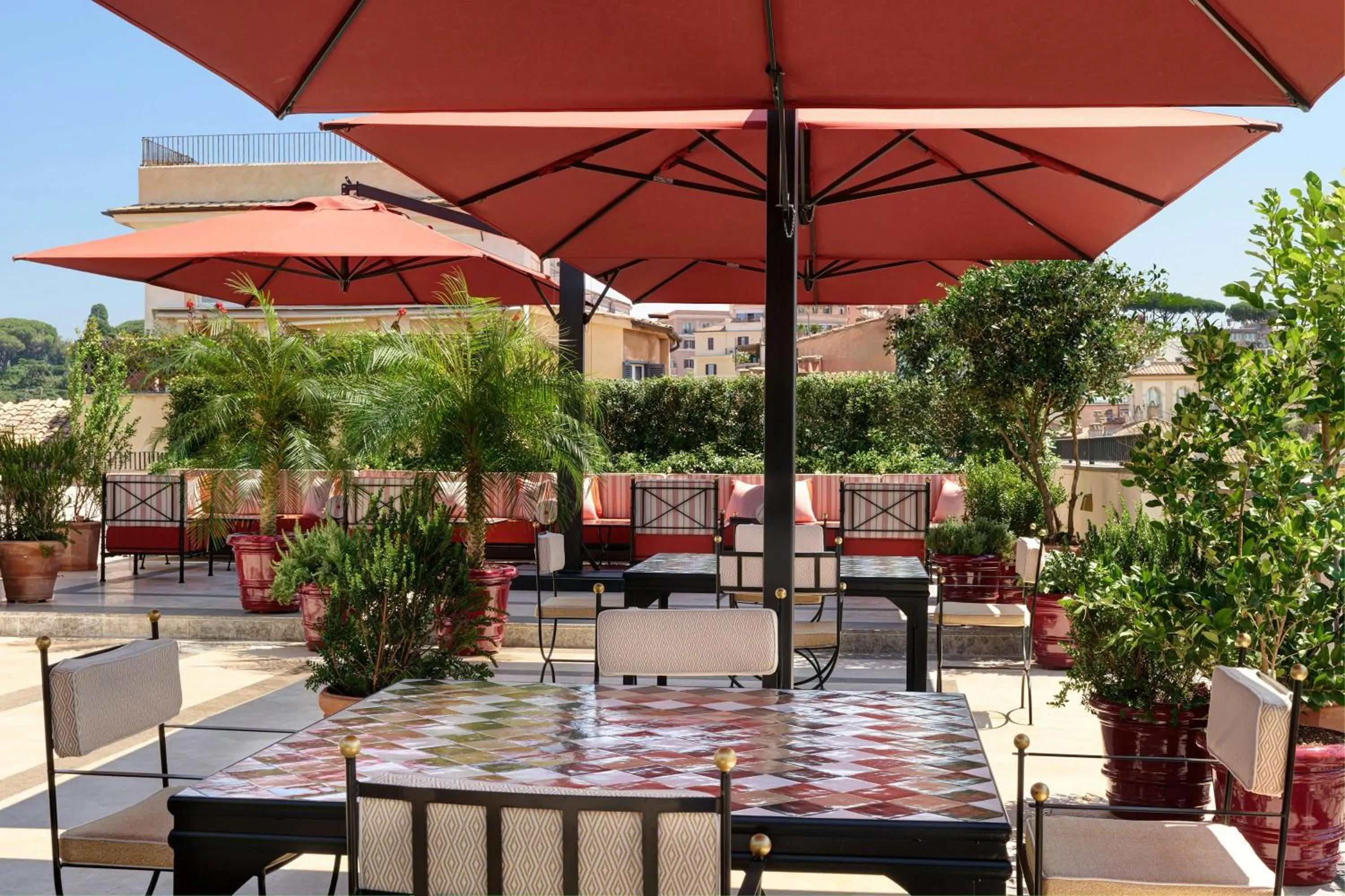 Balcony/Terrace in Hotel d’Inghilterra Roma – Starhotels Collezione