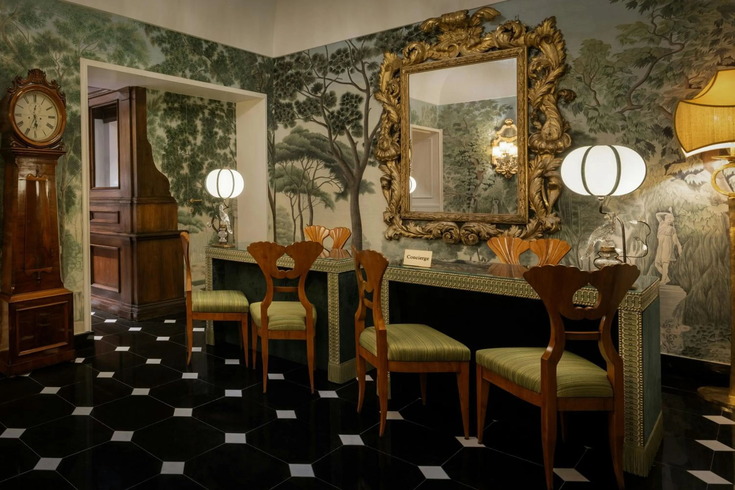 Lobby or reception in Hotel d’Inghilterra Roma – Starhotels Collezione