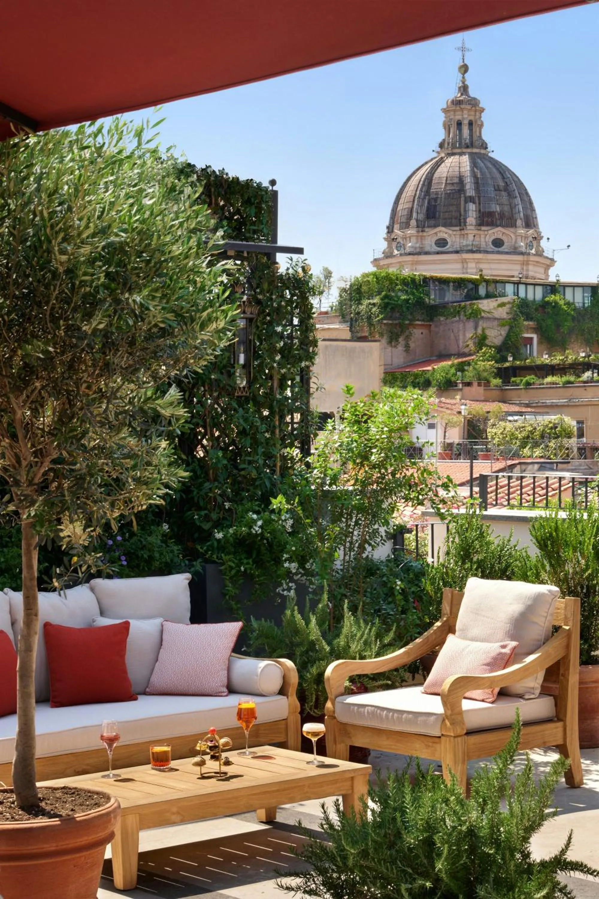 Balcony/Terrace in Hotel d’Inghilterra Roma – Starhotels Collezione
