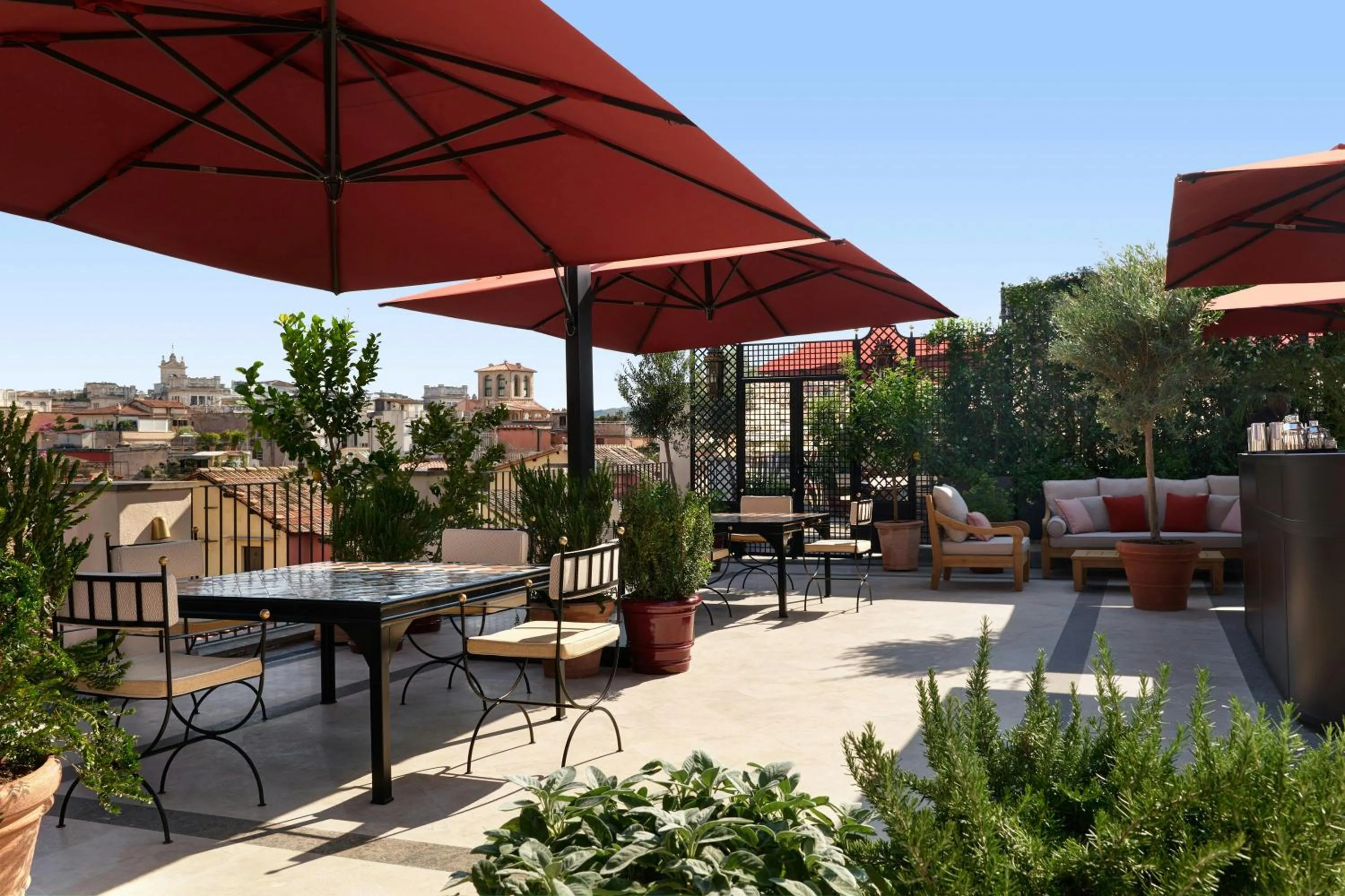 Balcony/Terrace in Hotel d’Inghilterra Roma – Starhotels Collezione