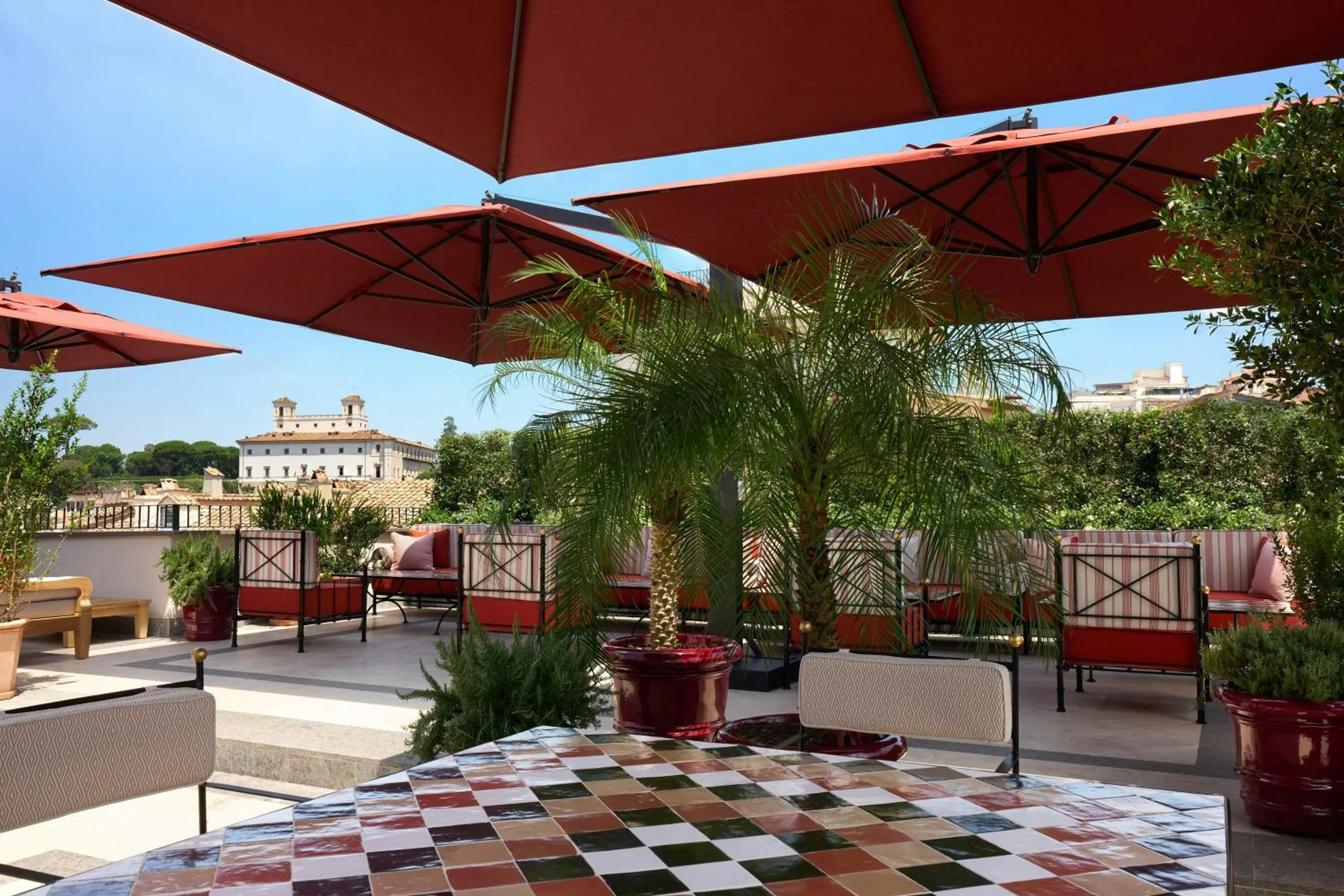 Balcony/Terrace in Hotel d’Inghilterra Roma – Starhotels Collezione