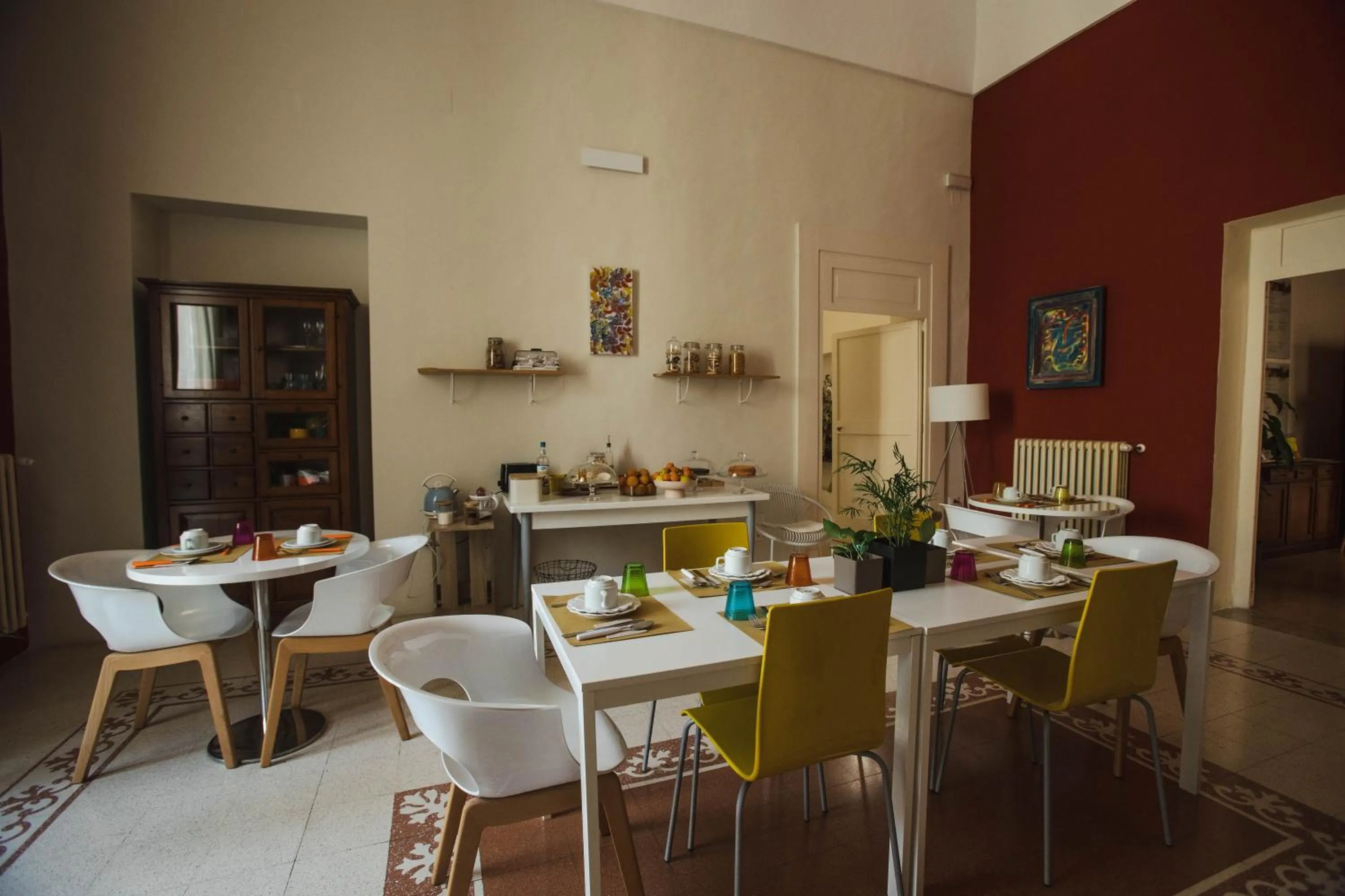 Living room in 4 Balconi rooms-Boutique B&B