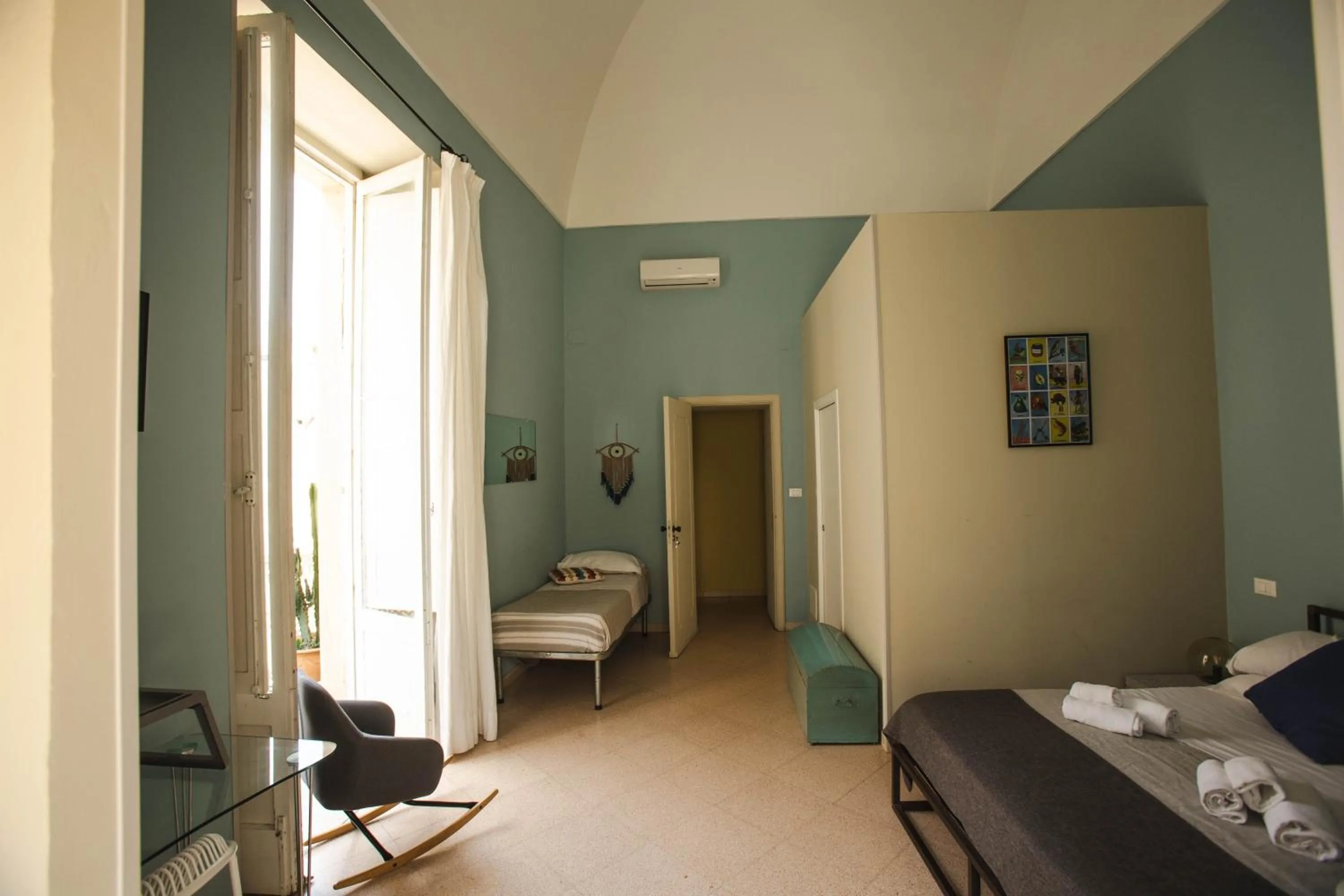 Bedroom, Bed in 4 Balconi rooms-Boutique B&B