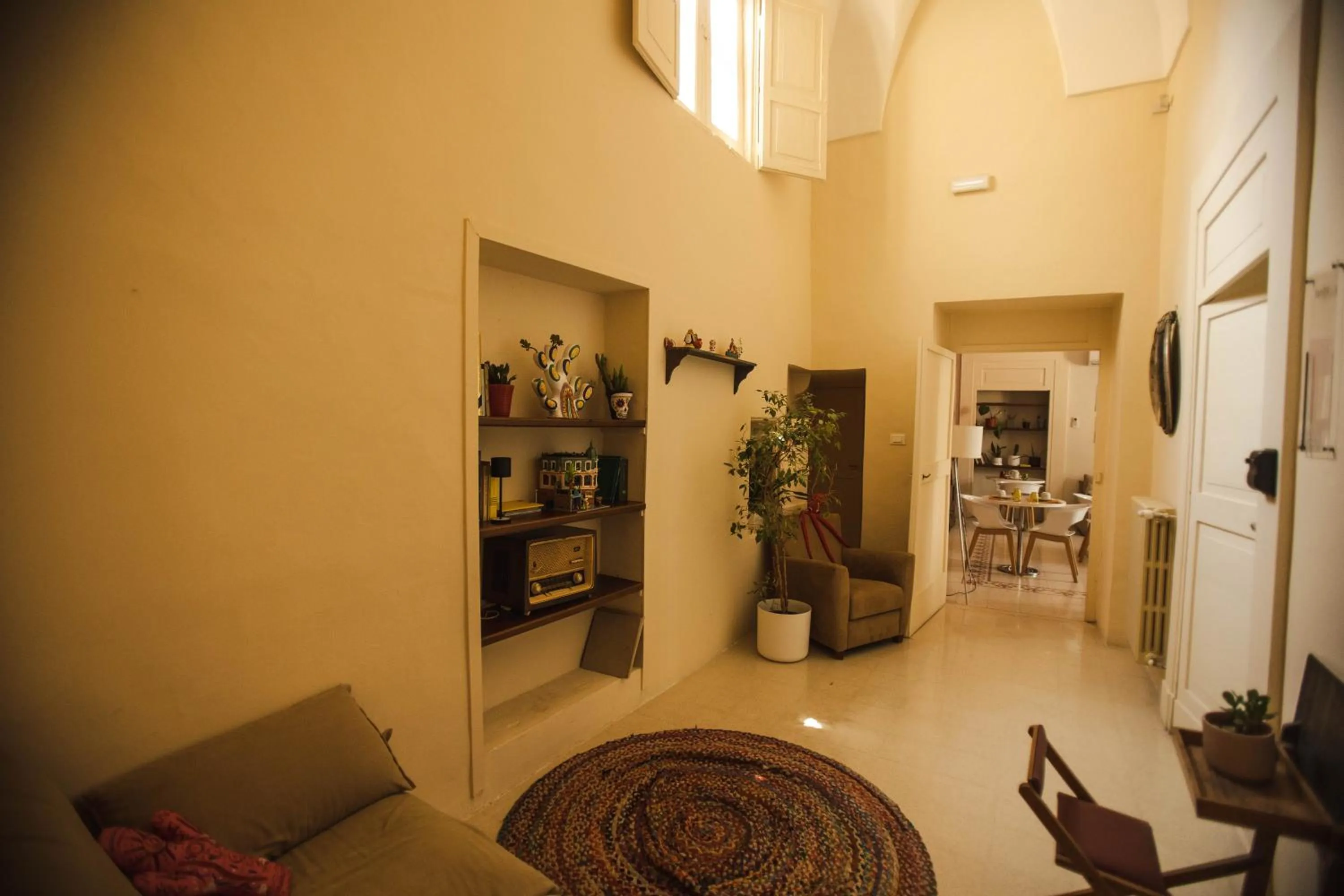 Living room in 4 Balconi rooms-Boutique B&B