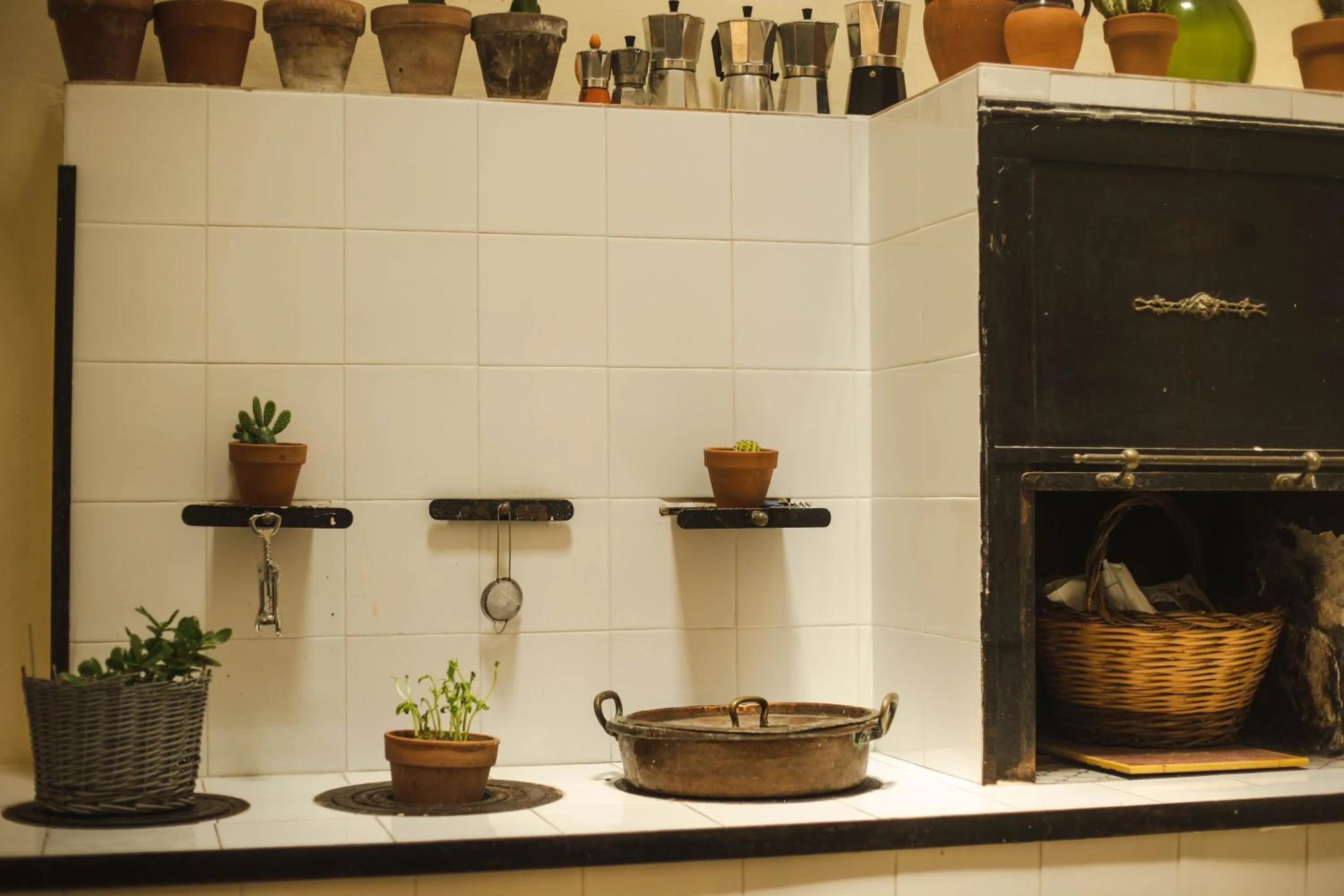 kitchen in 4 Balconi rooms-Boutique B&B