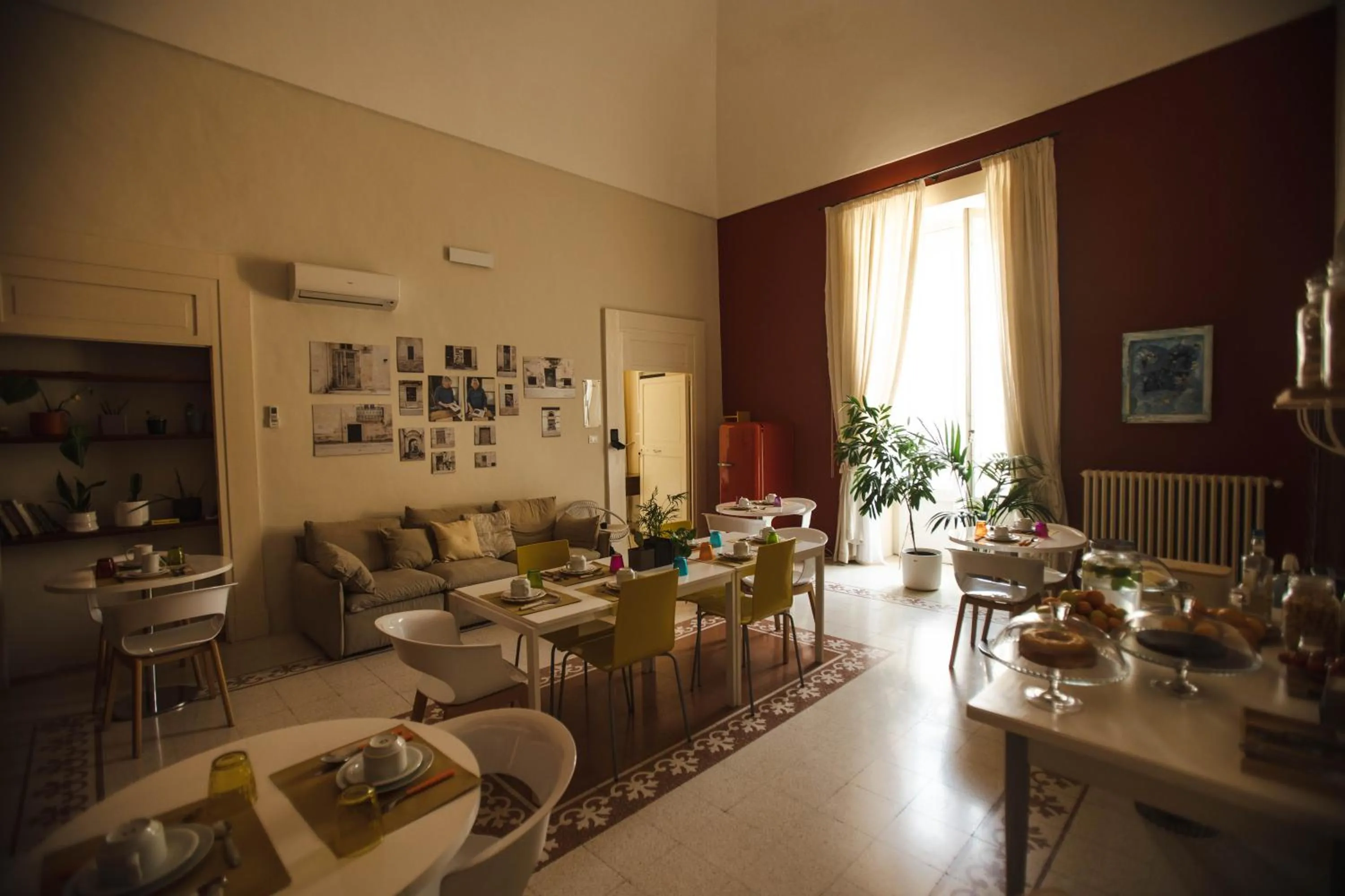 Living room in 4 Balconi rooms-Boutique B&B