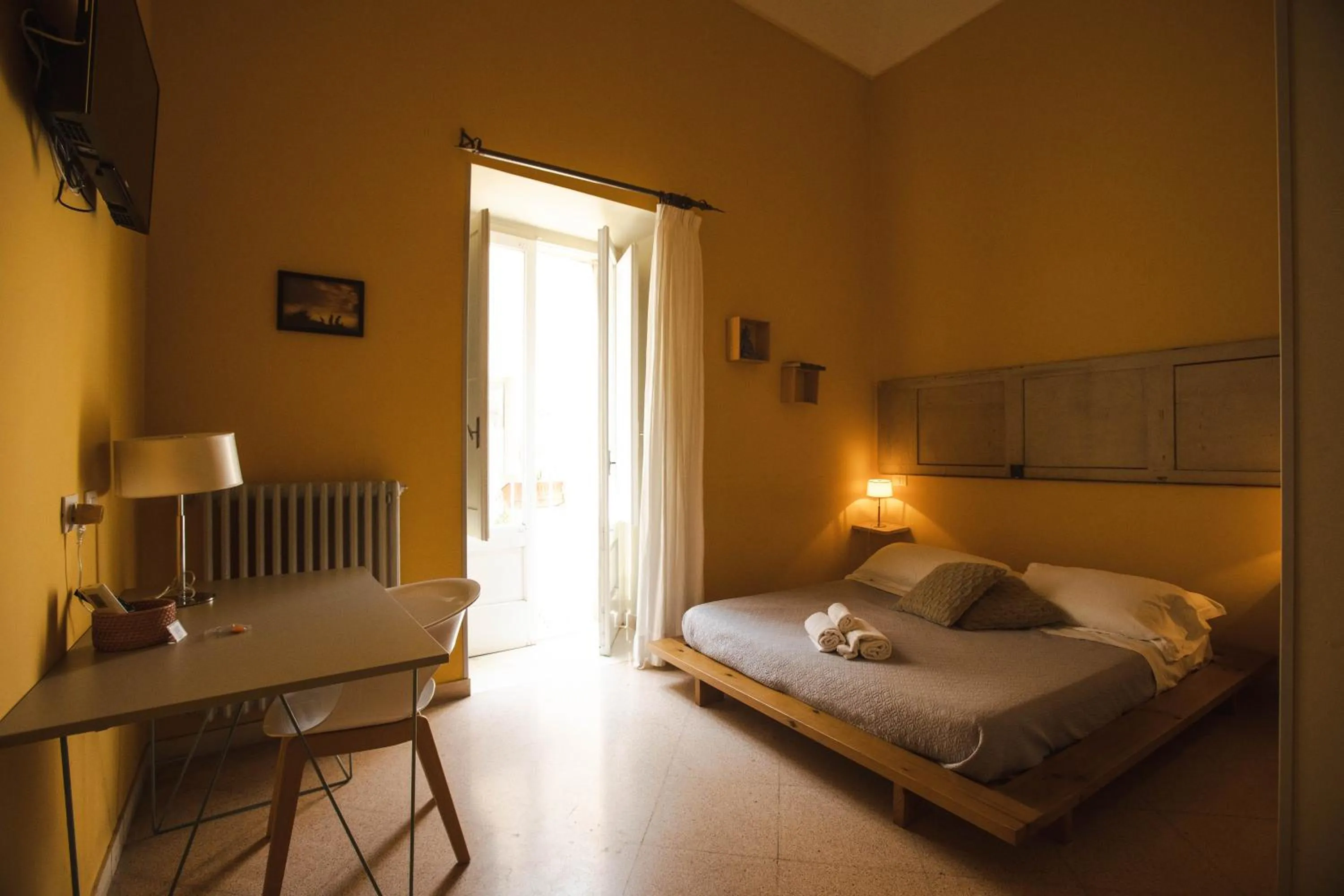 Bedroom, Bed in 4 Balconi rooms-Boutique B&B