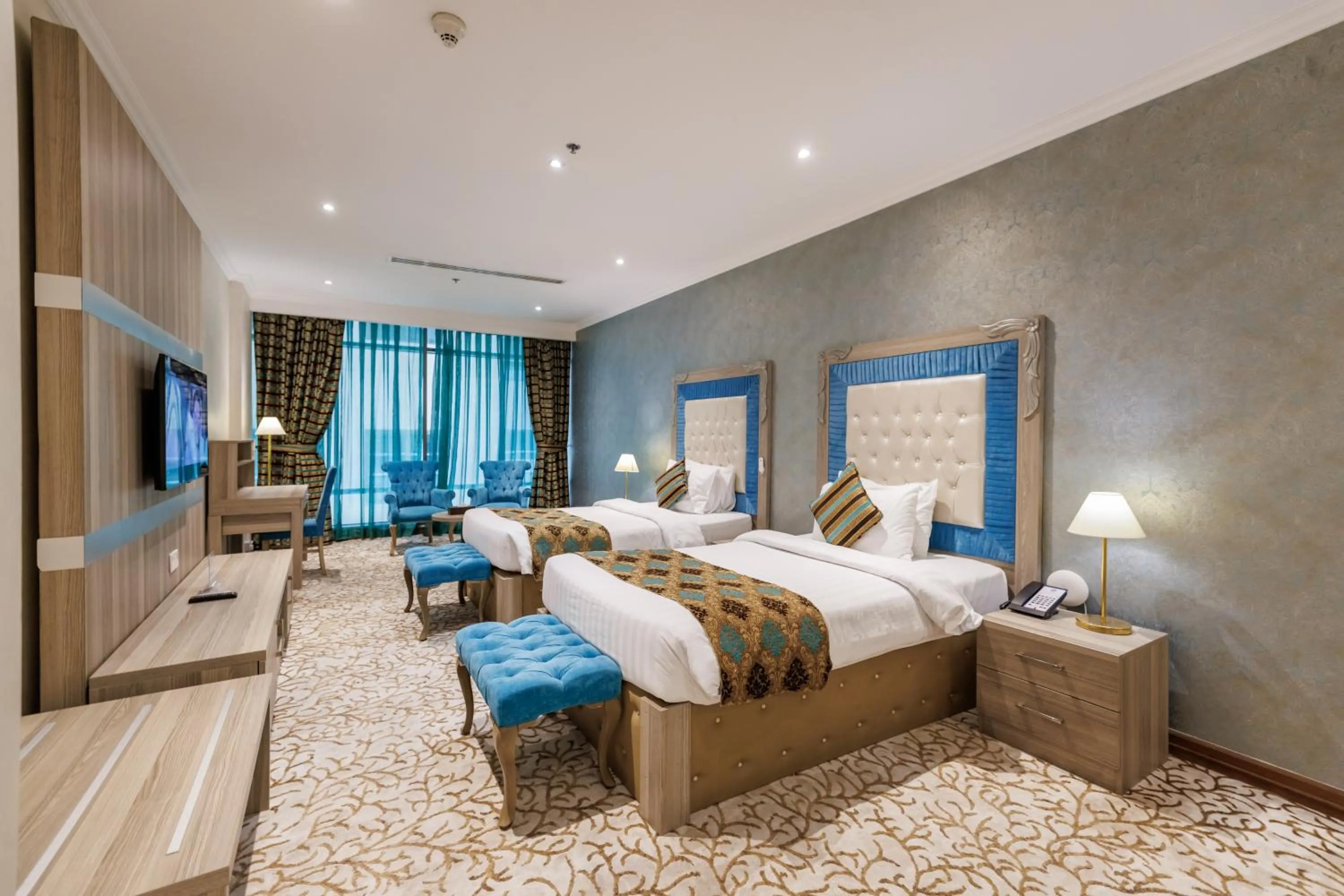 Bed in Sapphire Plaza Hotel