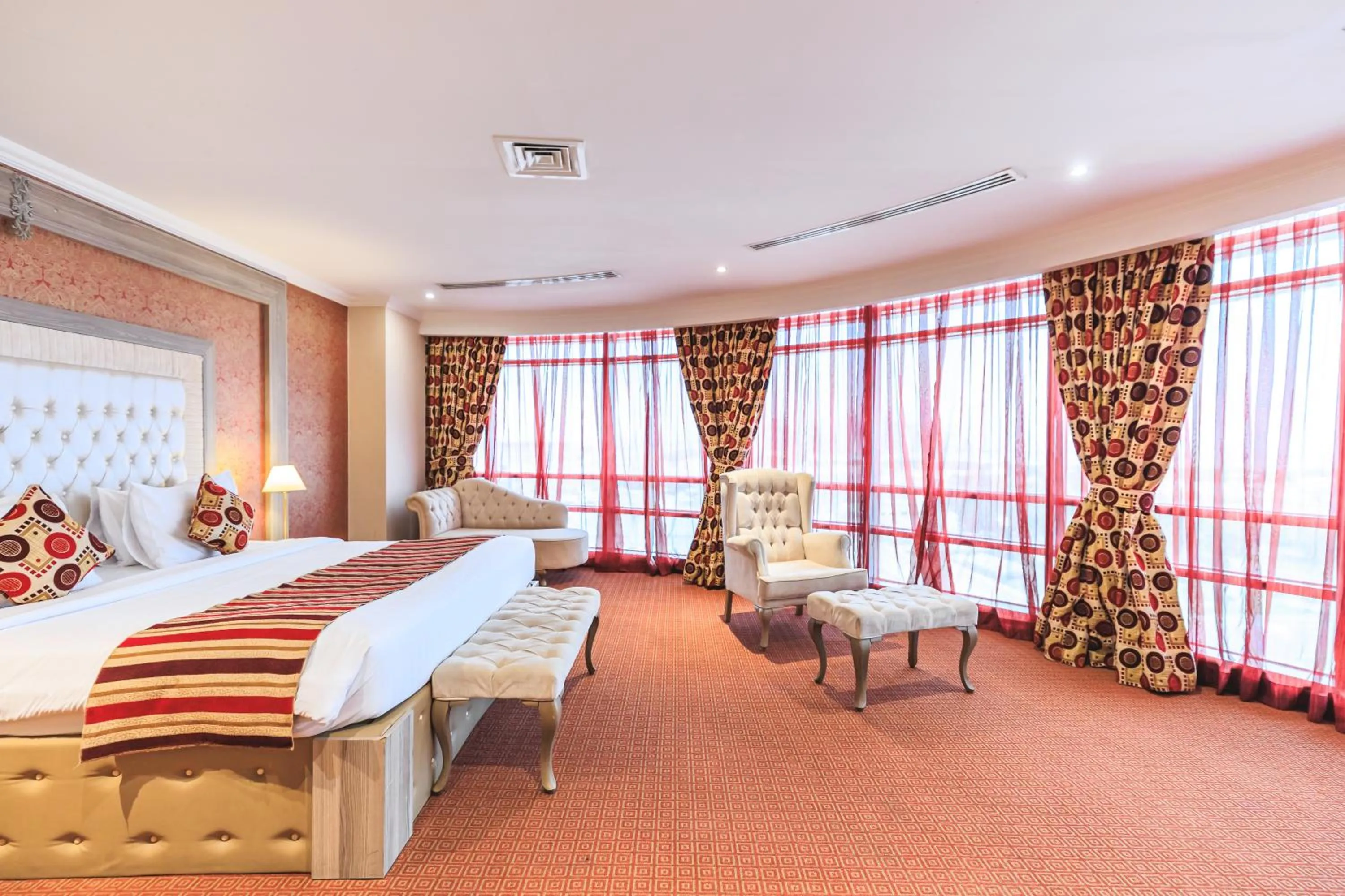 Bed in Sapphire Plaza Hotel