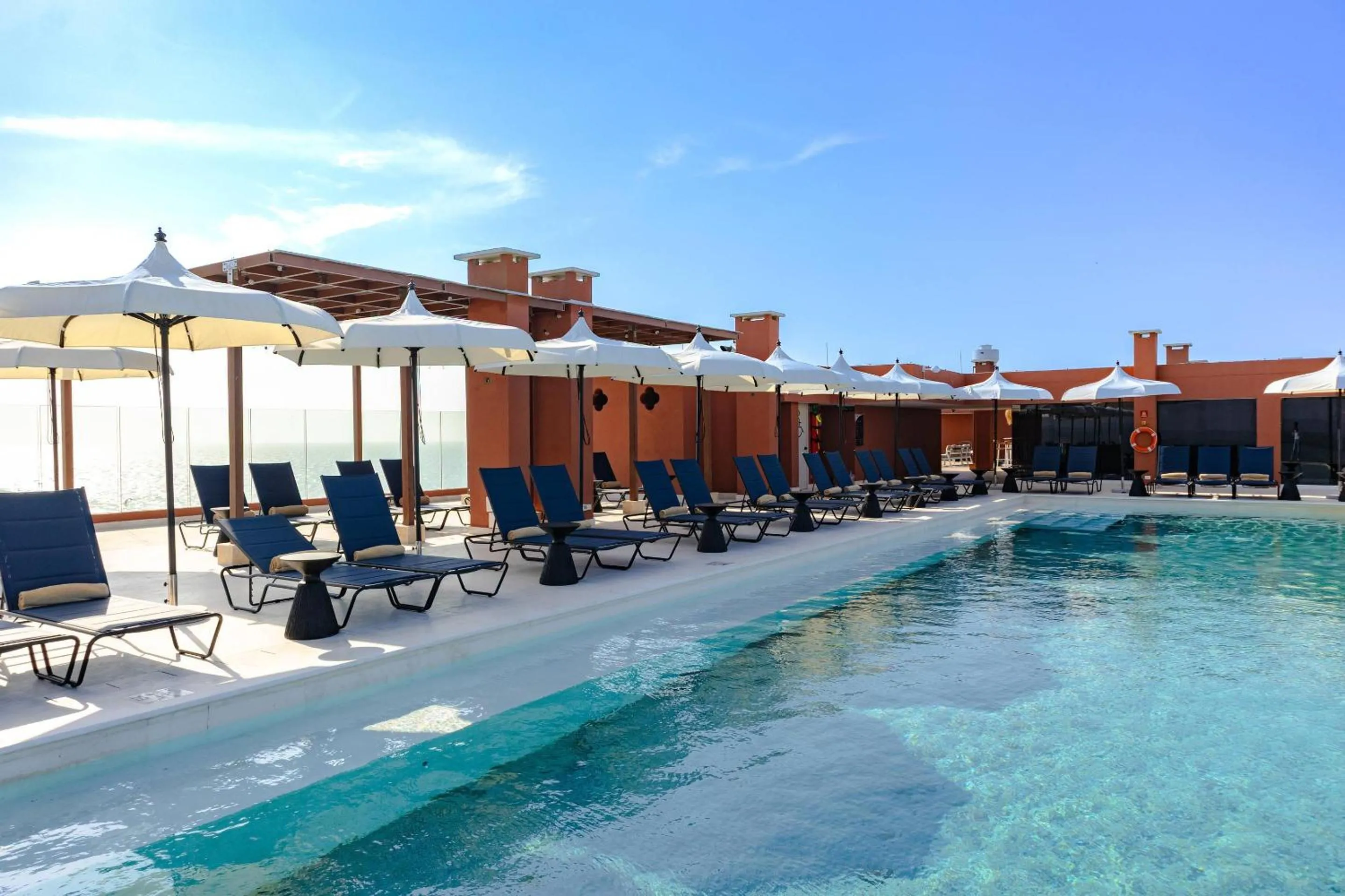 Swimming pool in Faranda Collection Cartagena, a member of Radisson Individuals