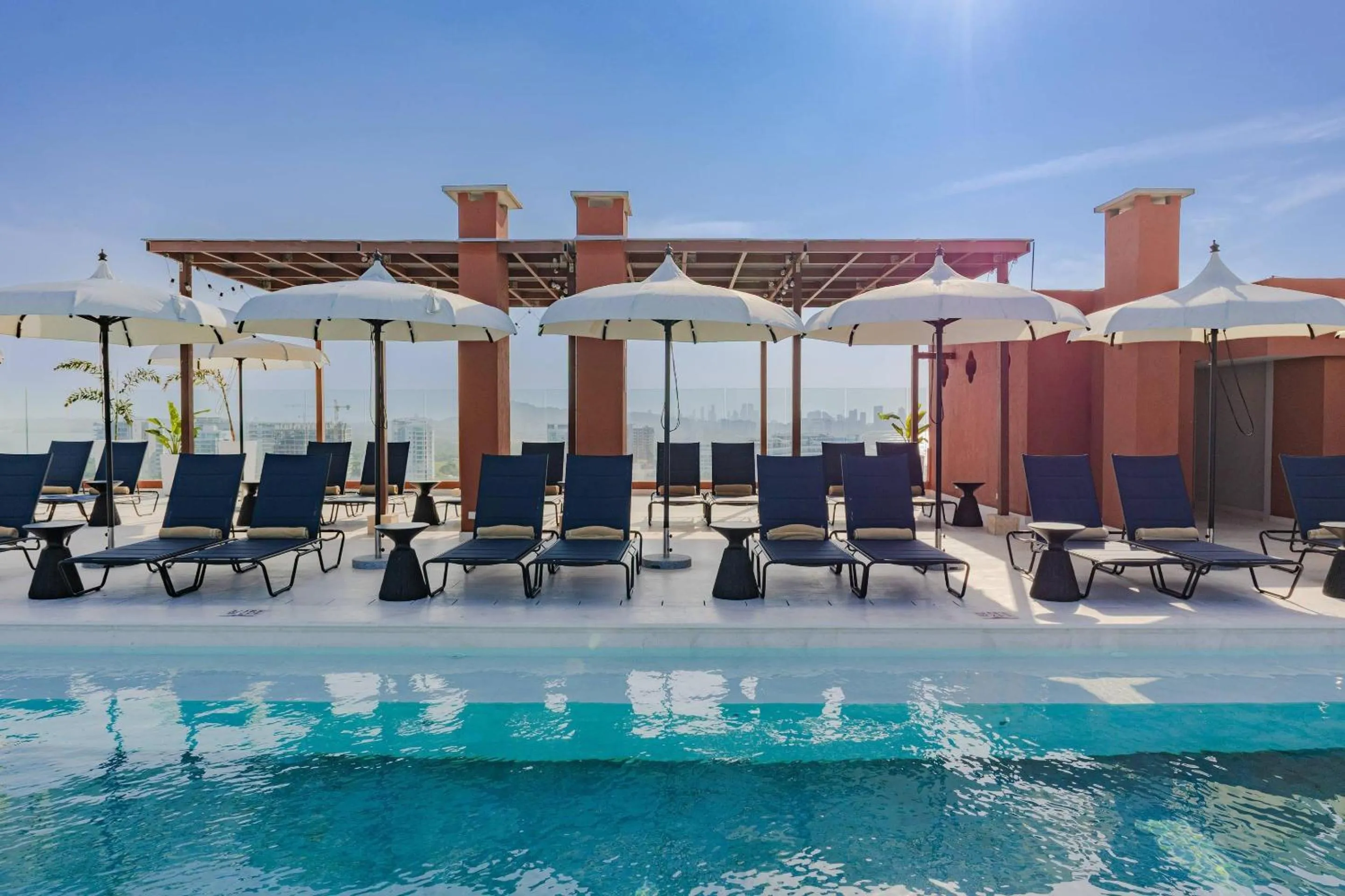 Swimming pool in Faranda Collection Cartagena, a member of Radisson Individuals