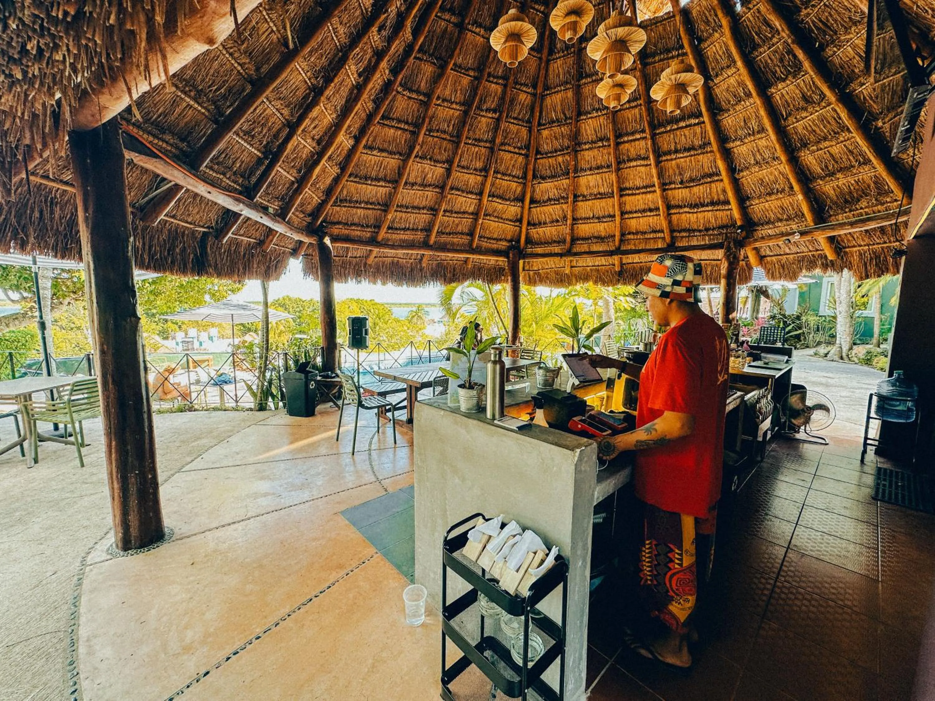 Day in Viajero Bacalar Hostel