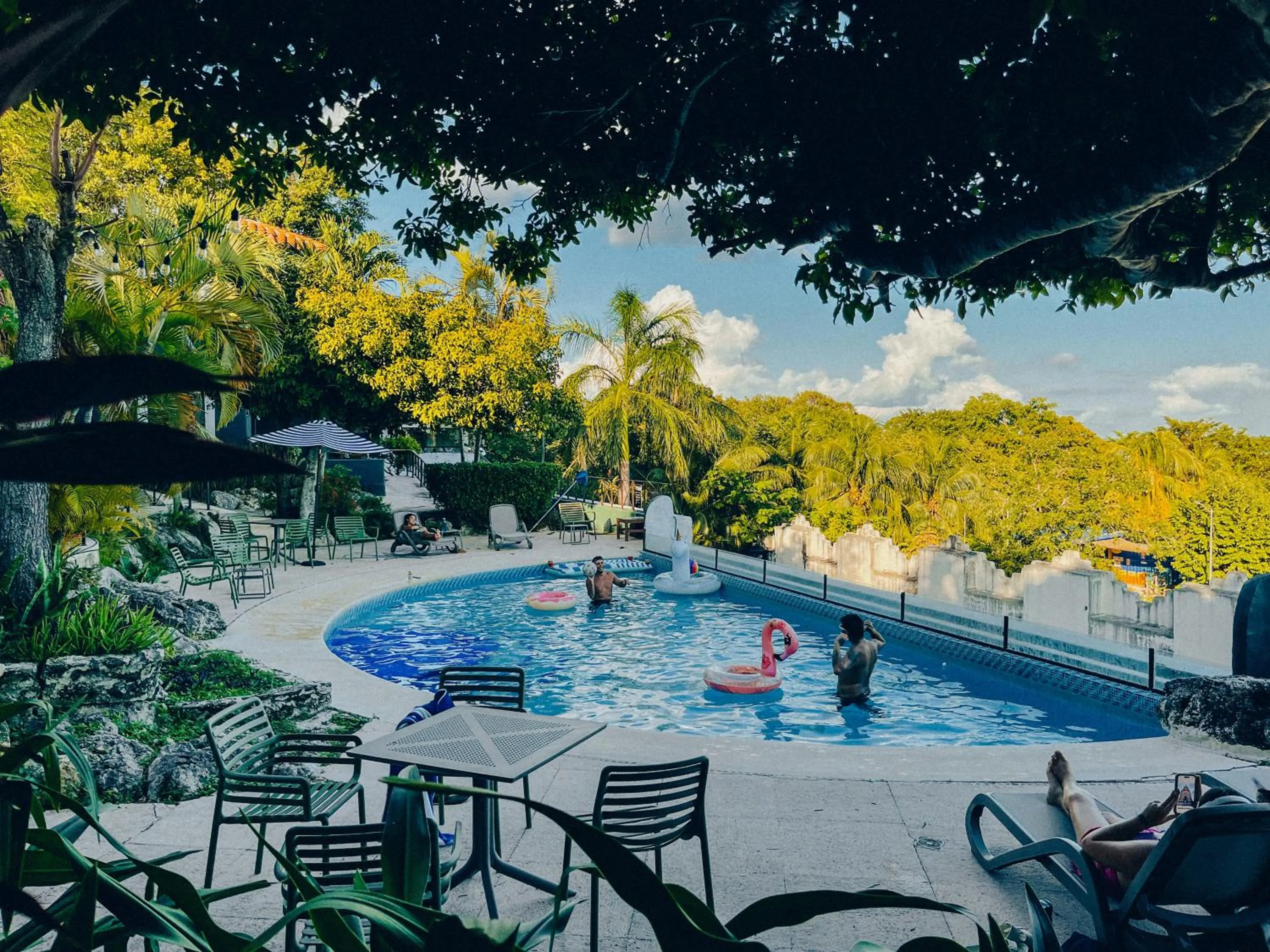 Day in Viajero Bacalar Hostel