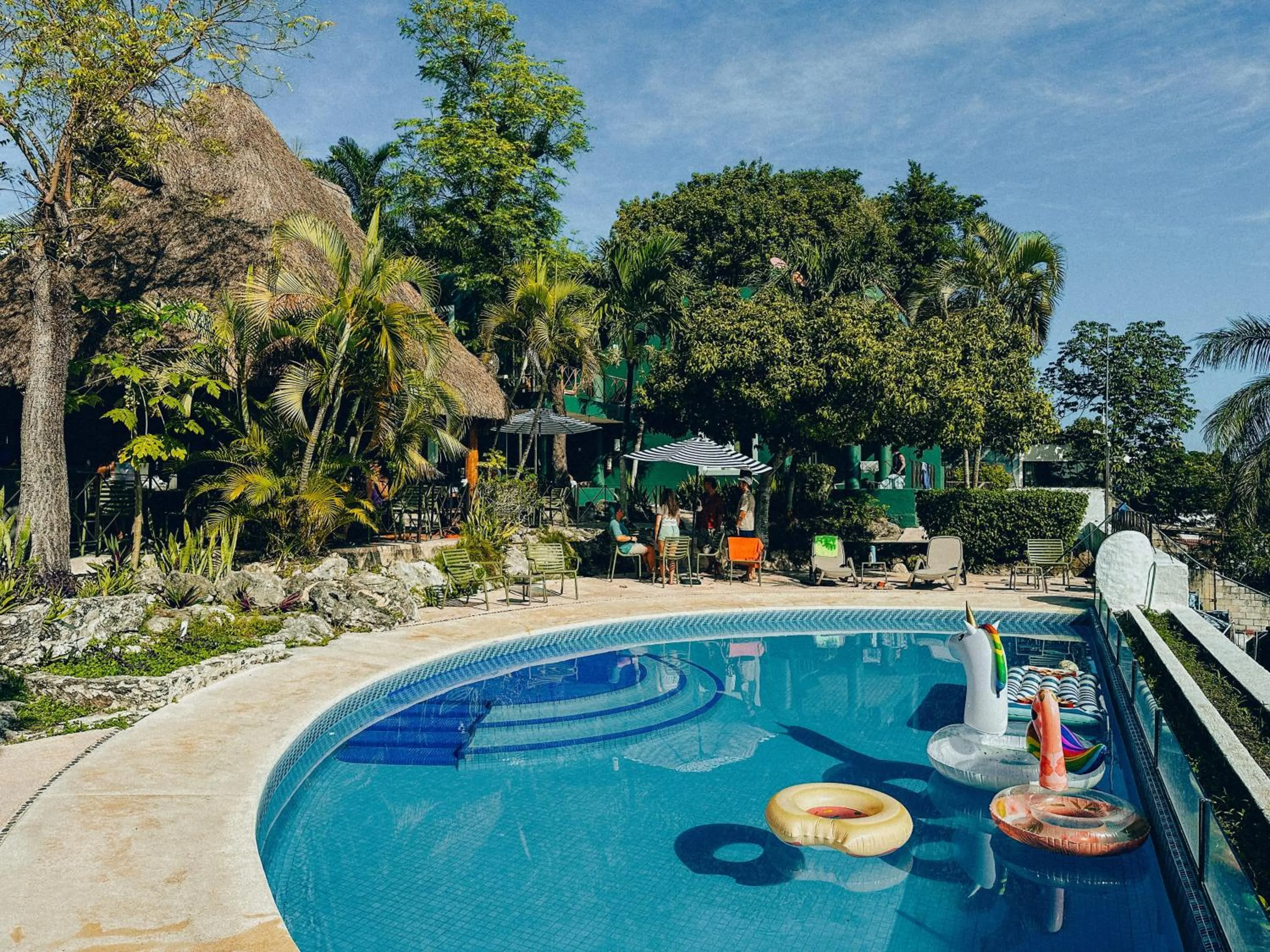 Day in Viajero Bacalar Hostel