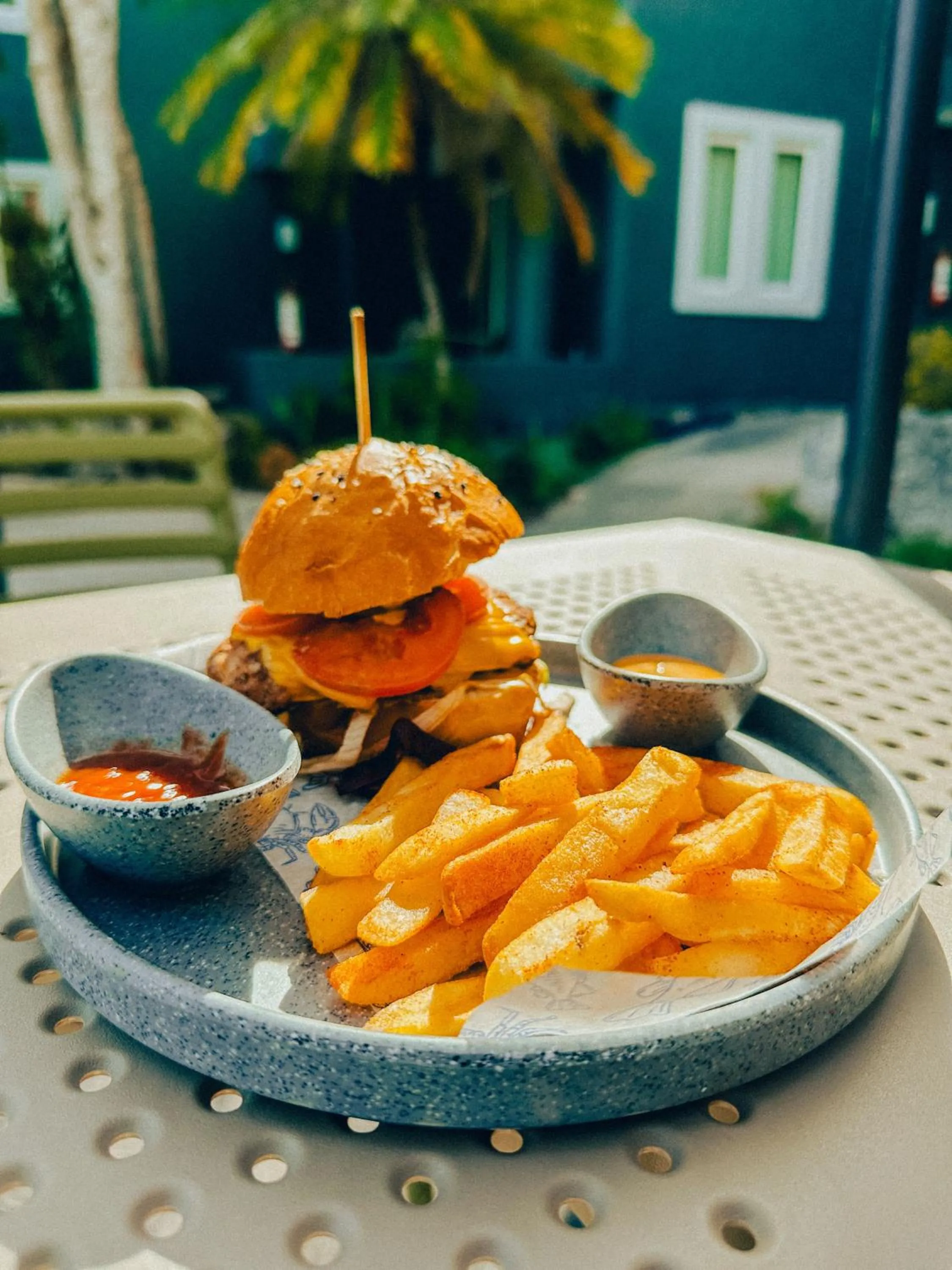 Restaurant/places to eat in Viajero Bacalar Hostel