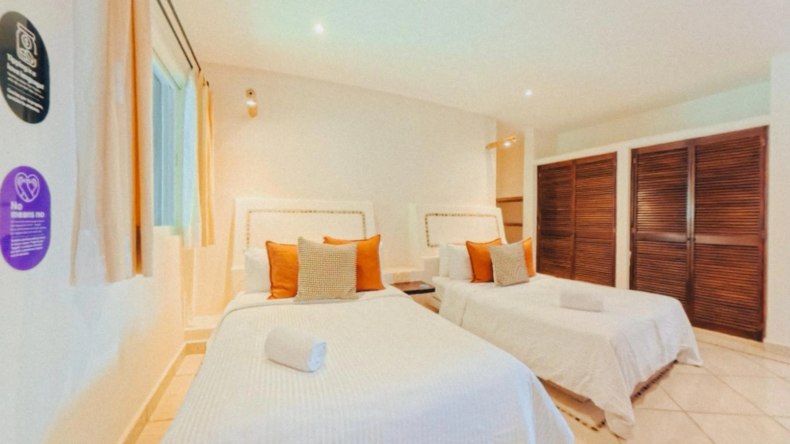 Deluxe Triple Room in Viajero Bacalar Hostel