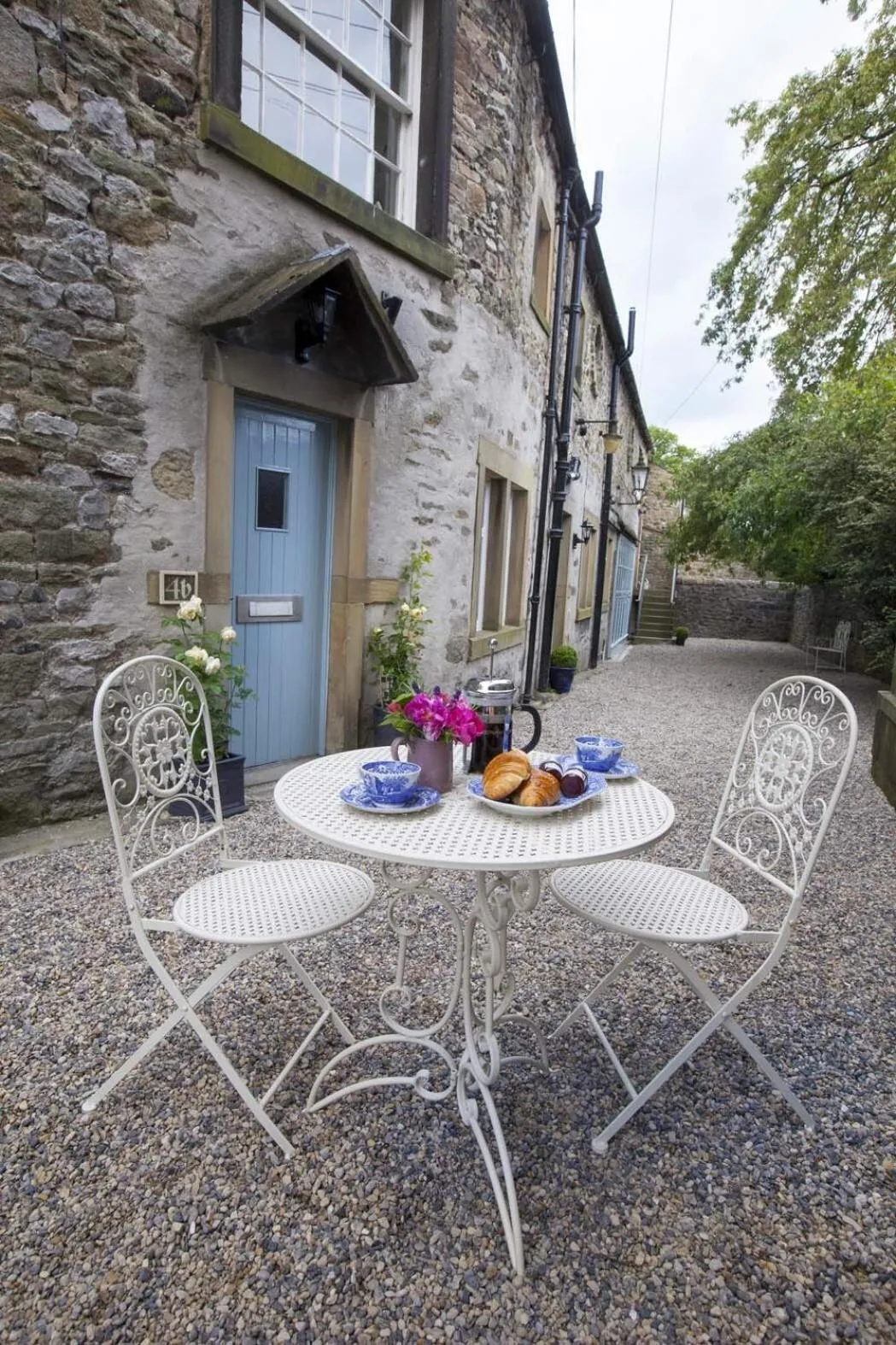Patio in Linton Court Coach House