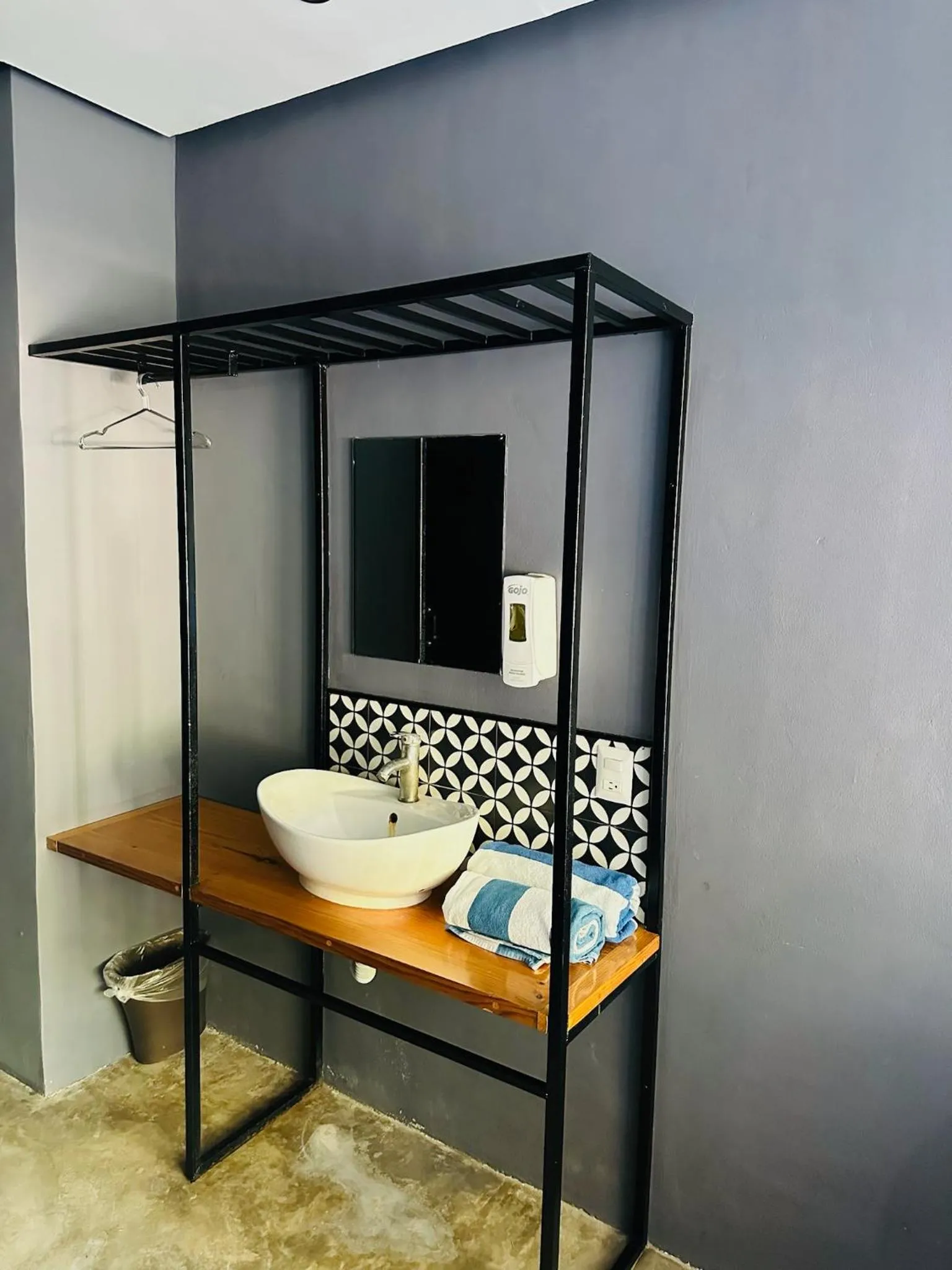wardrobe, Bed in Bacalar 102 Hotel
