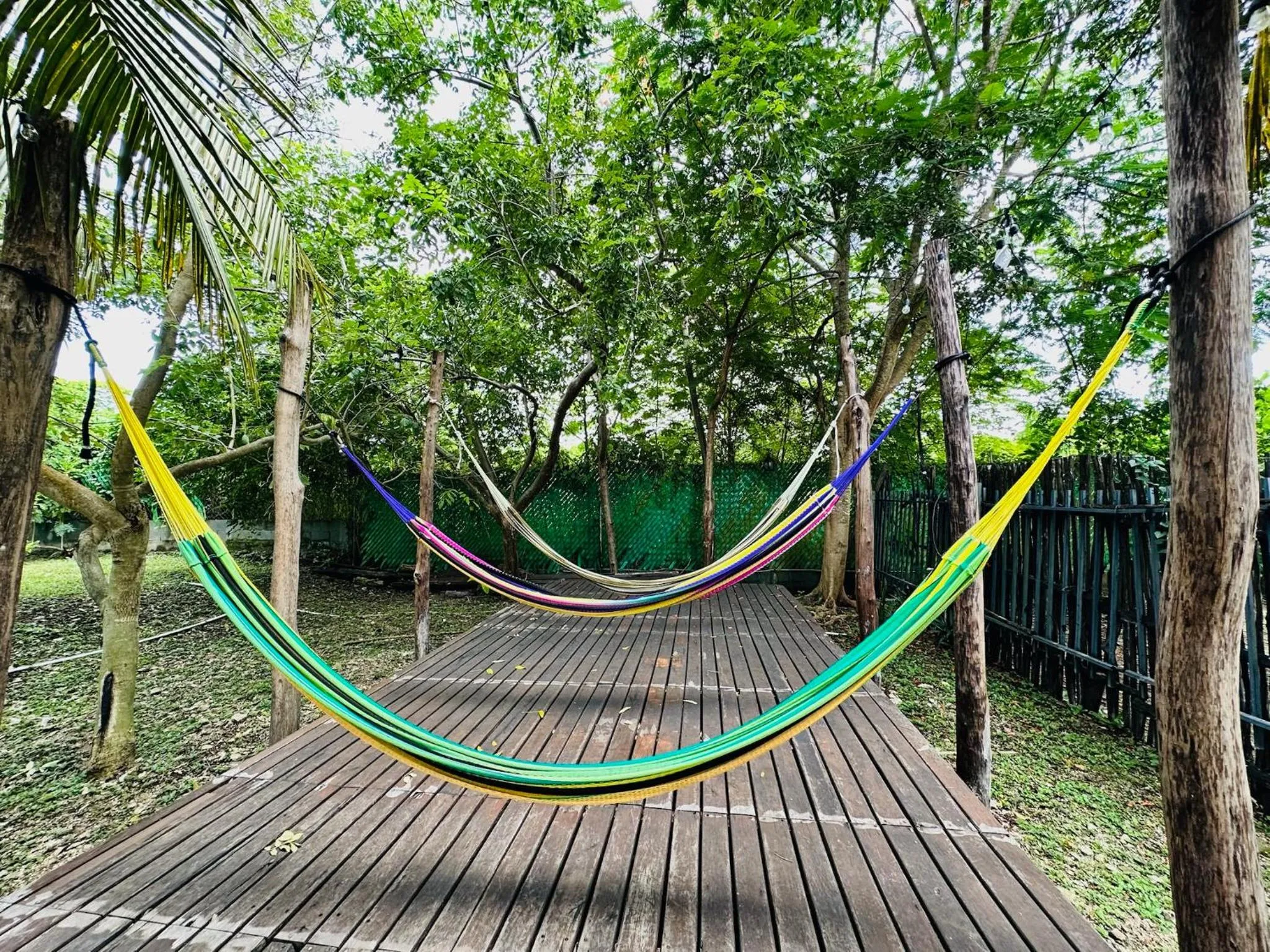 Seating area in Bacalar 102 Hotel
