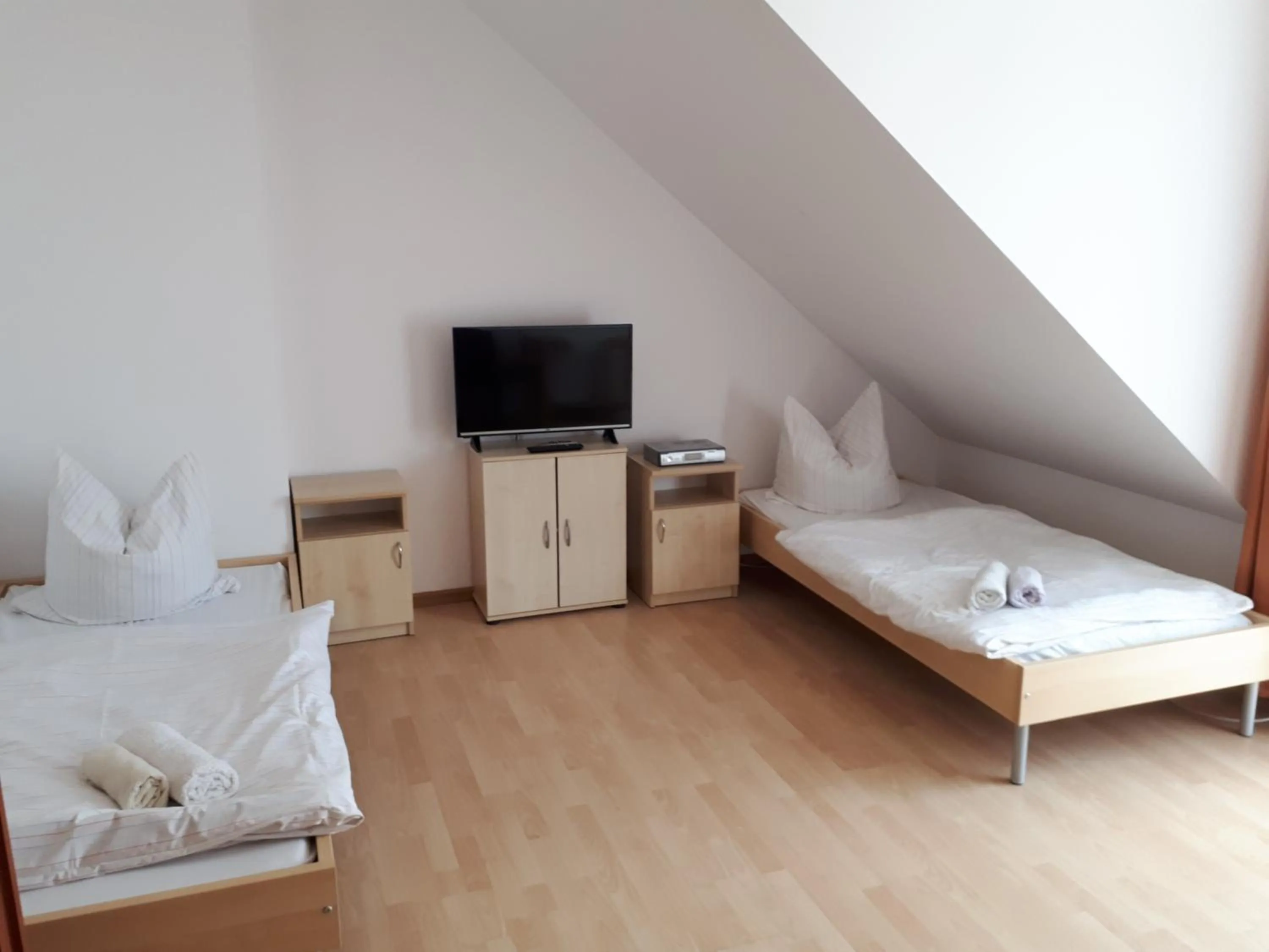 Bed in Pension Asteria