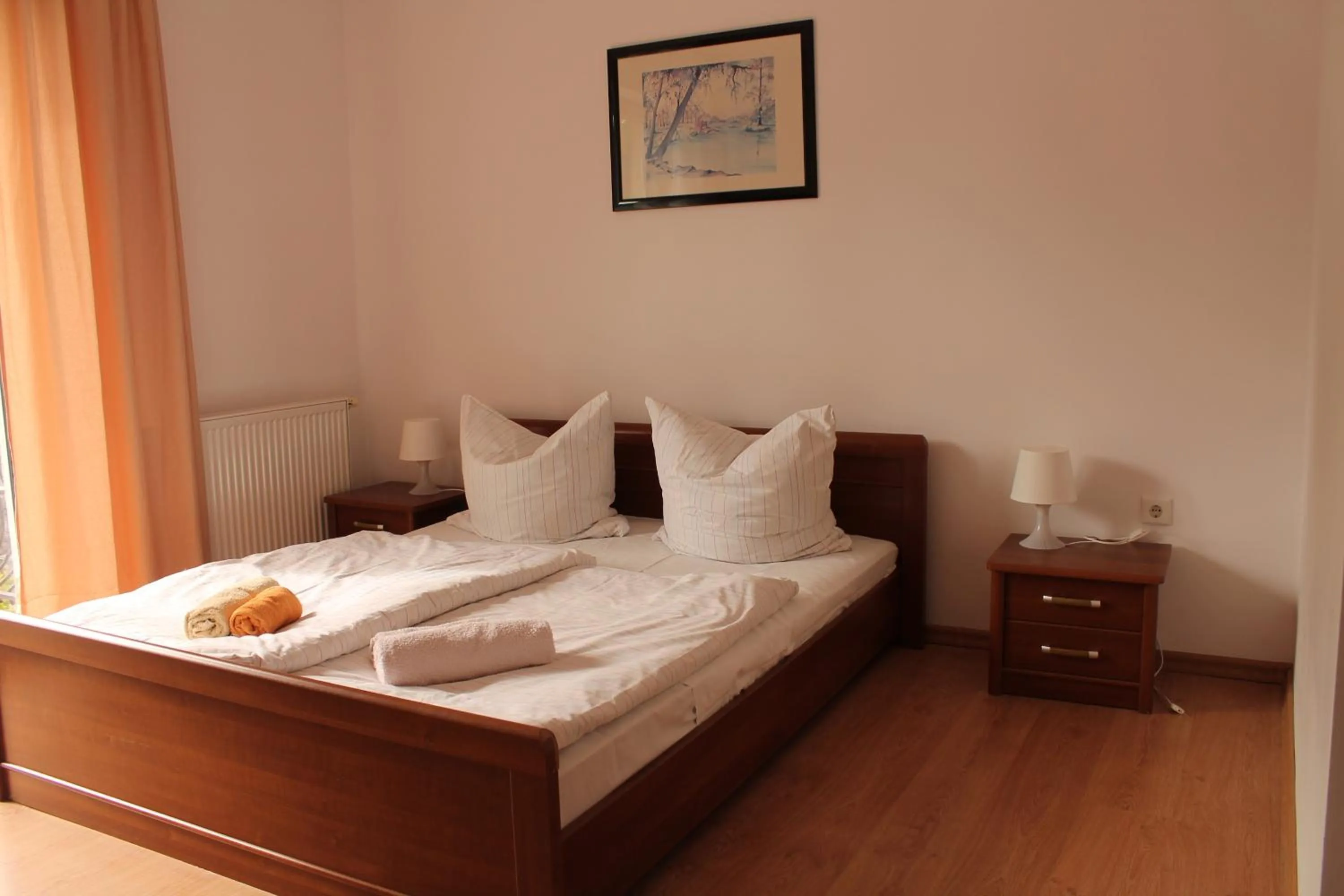 Bed in Pension Asteria