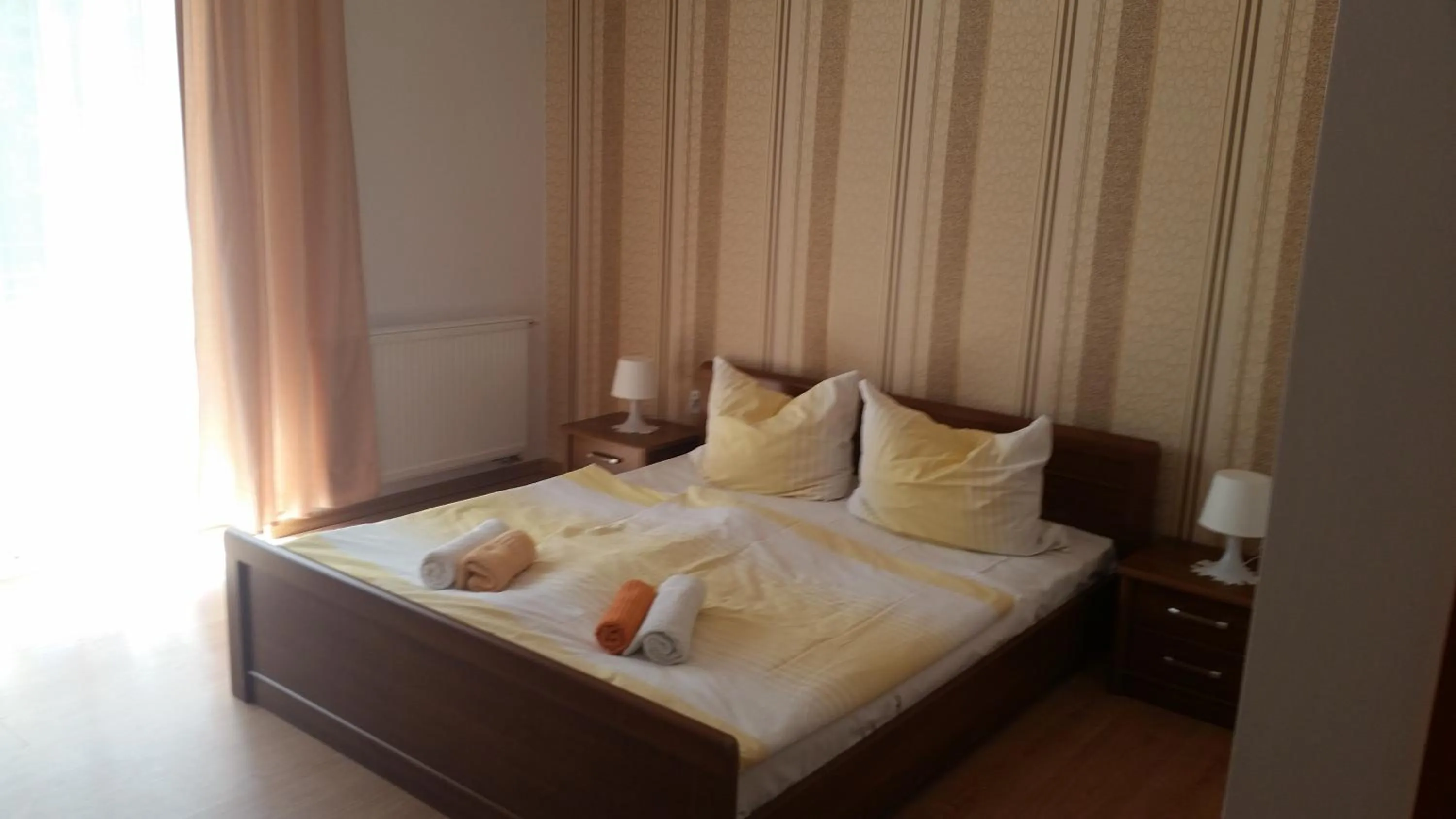 Bed in Pension Asteria