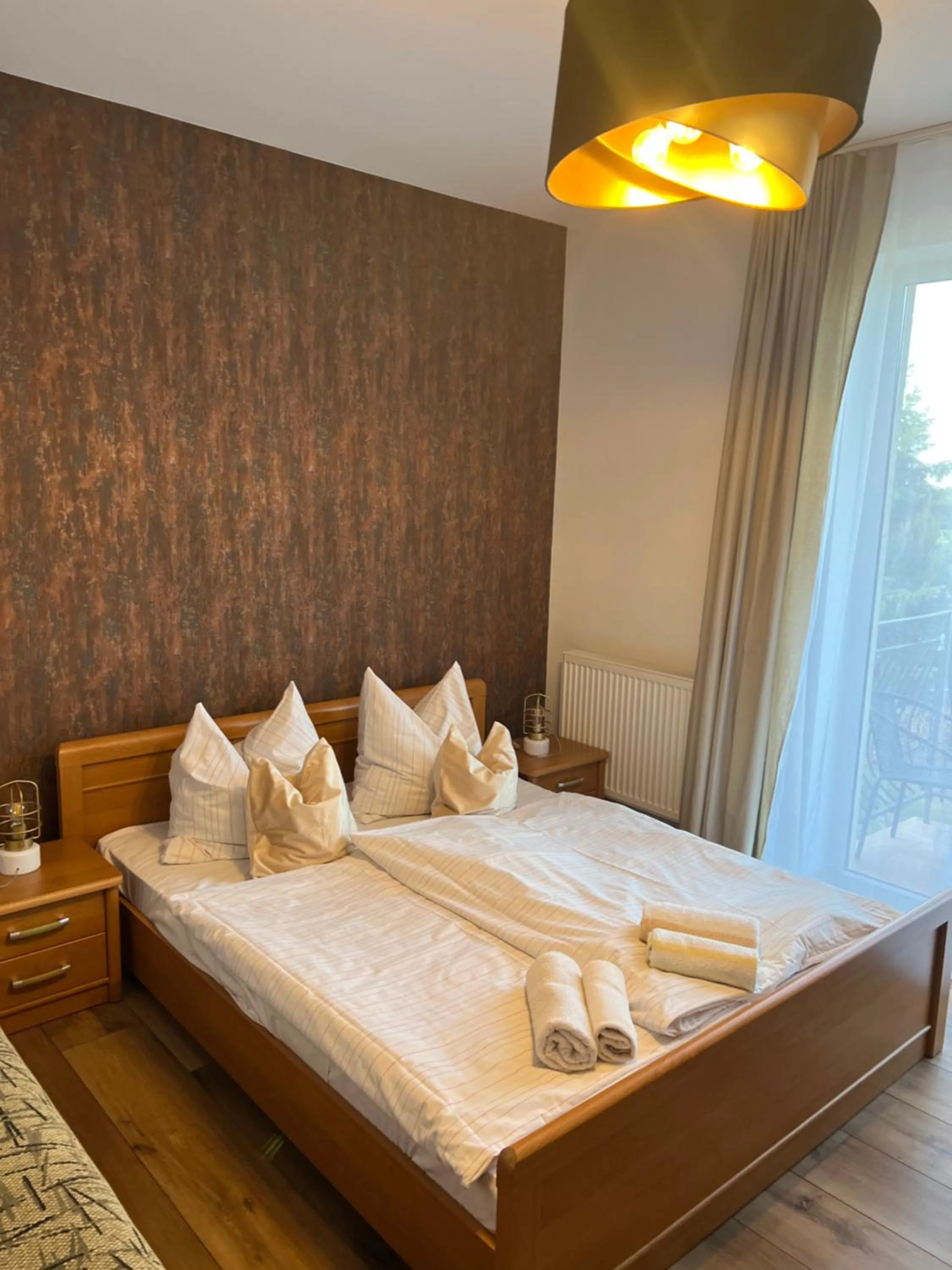 Bed in Pension Asteria