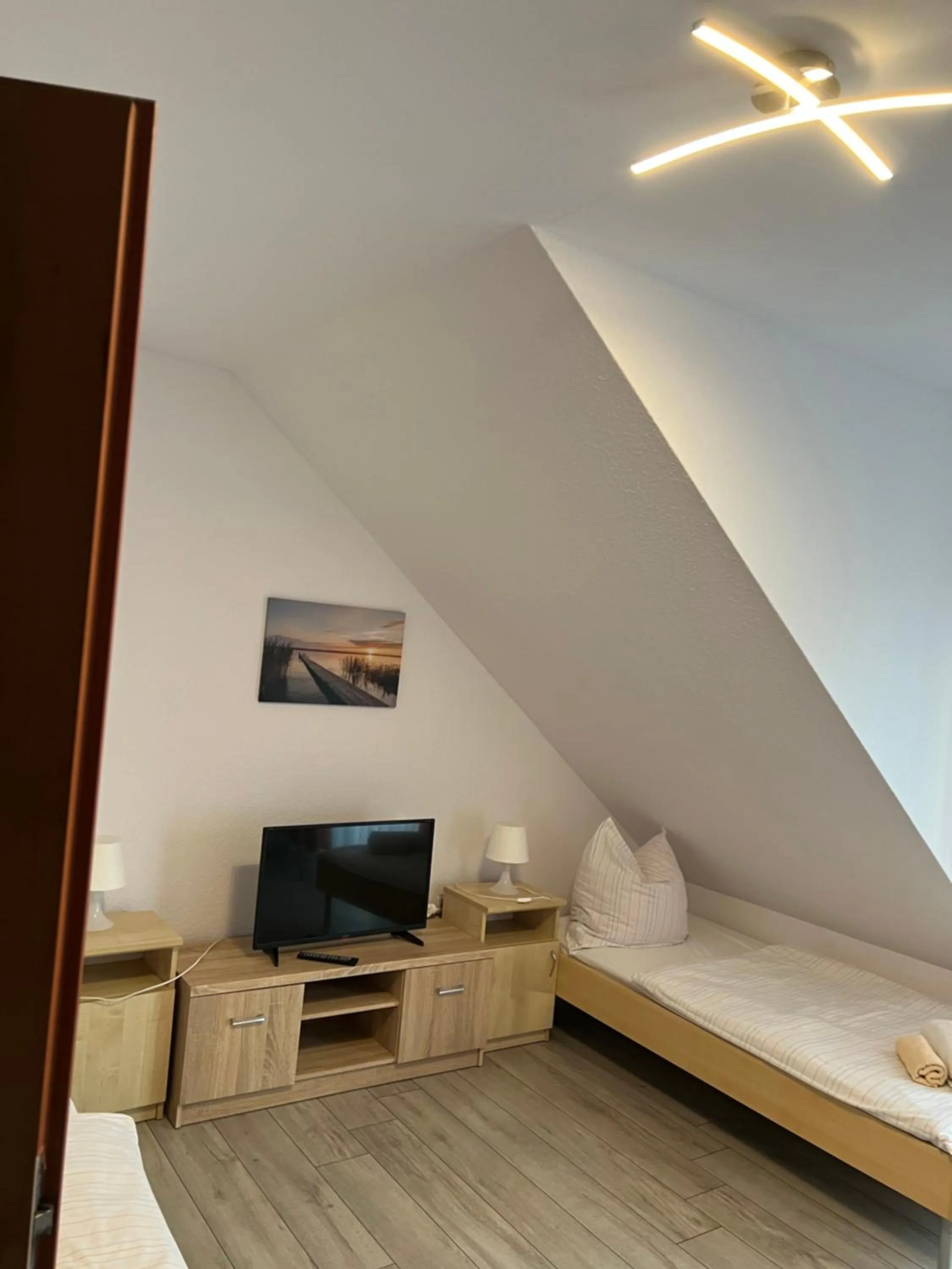 Bed in Pension Asteria