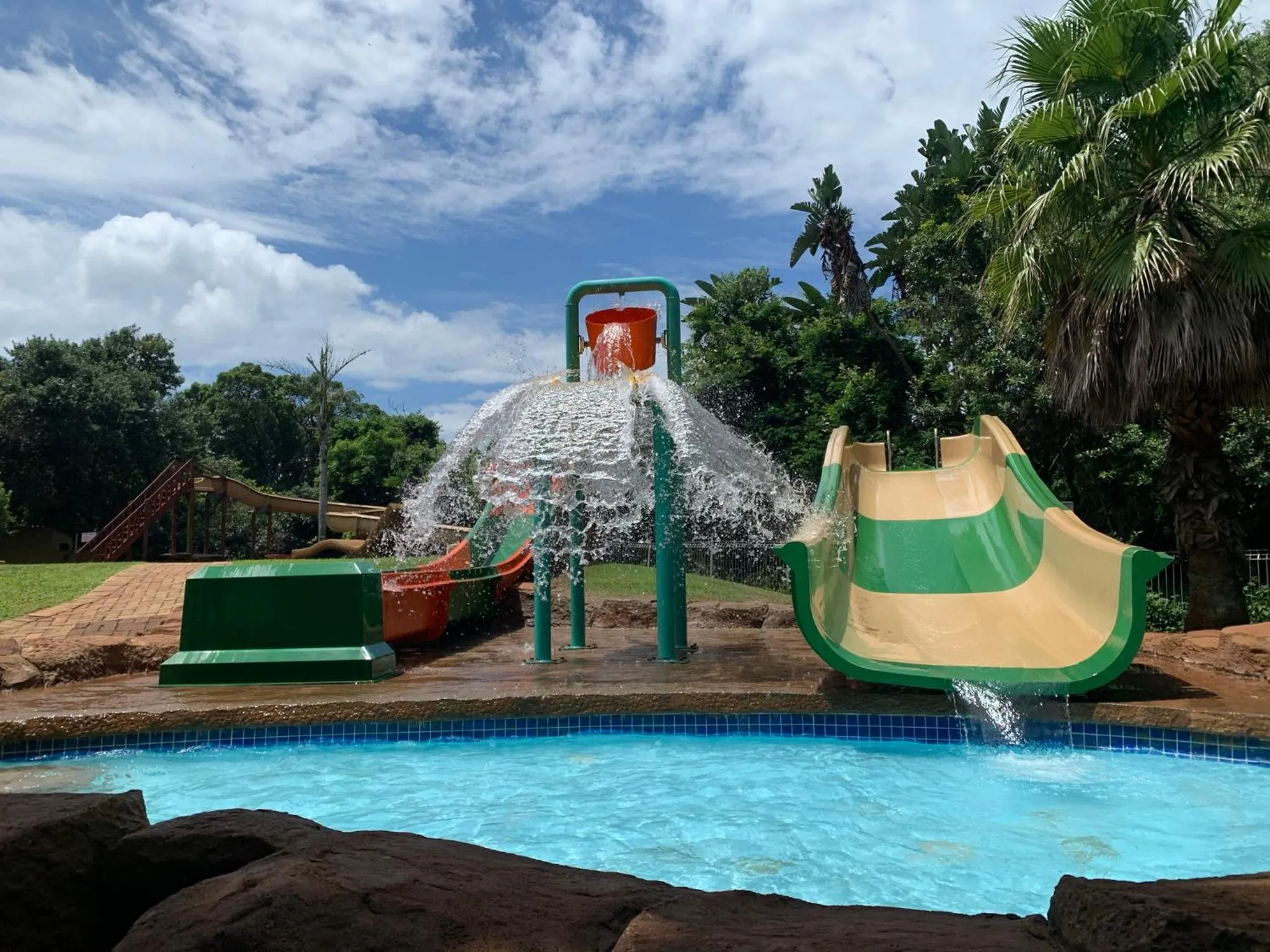 Aqua park in Mtunzini Forest Lodge Self Catering Resort