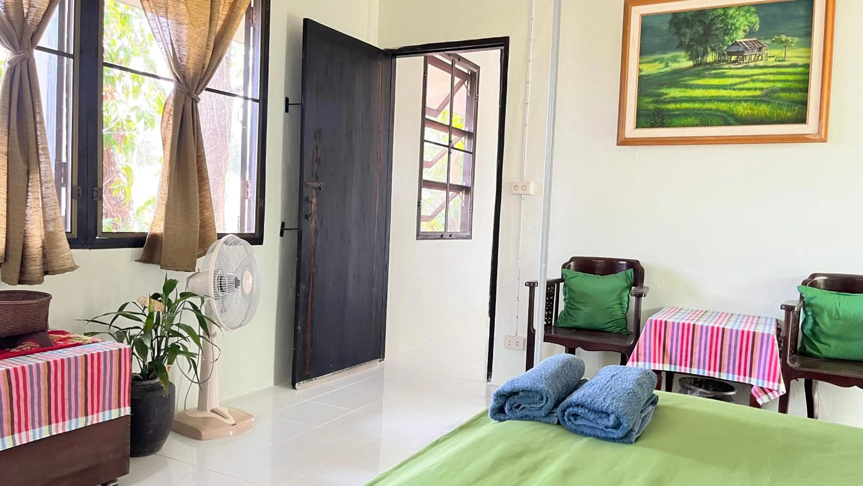 Bed in Bannamhoo Bungalows