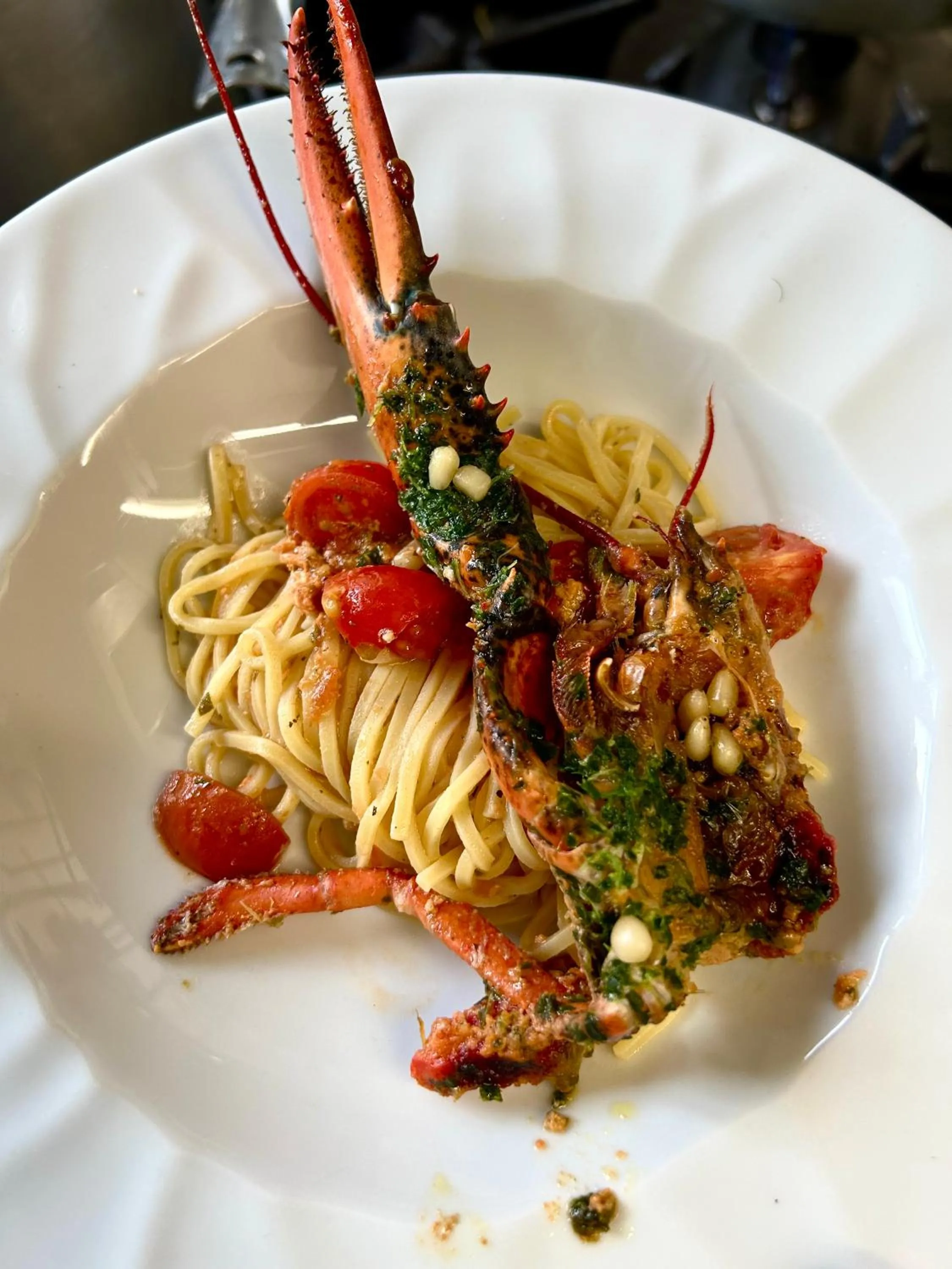 Food in La Caravella