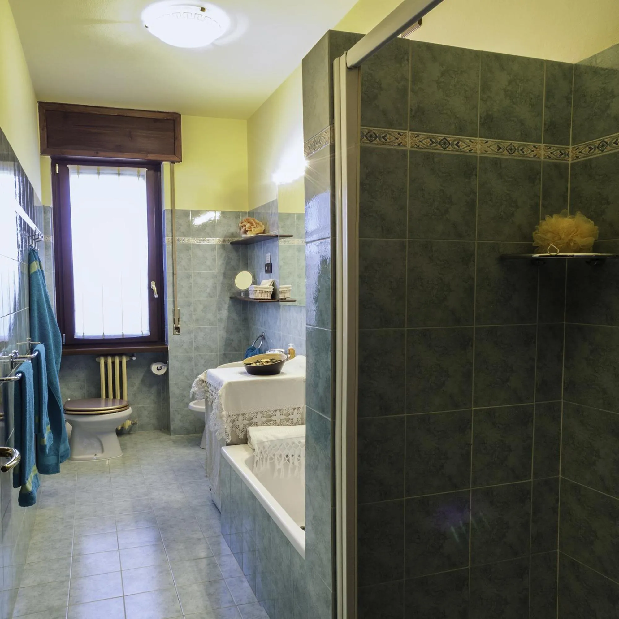 Shower in Bed & Breakfast A San Siro 75