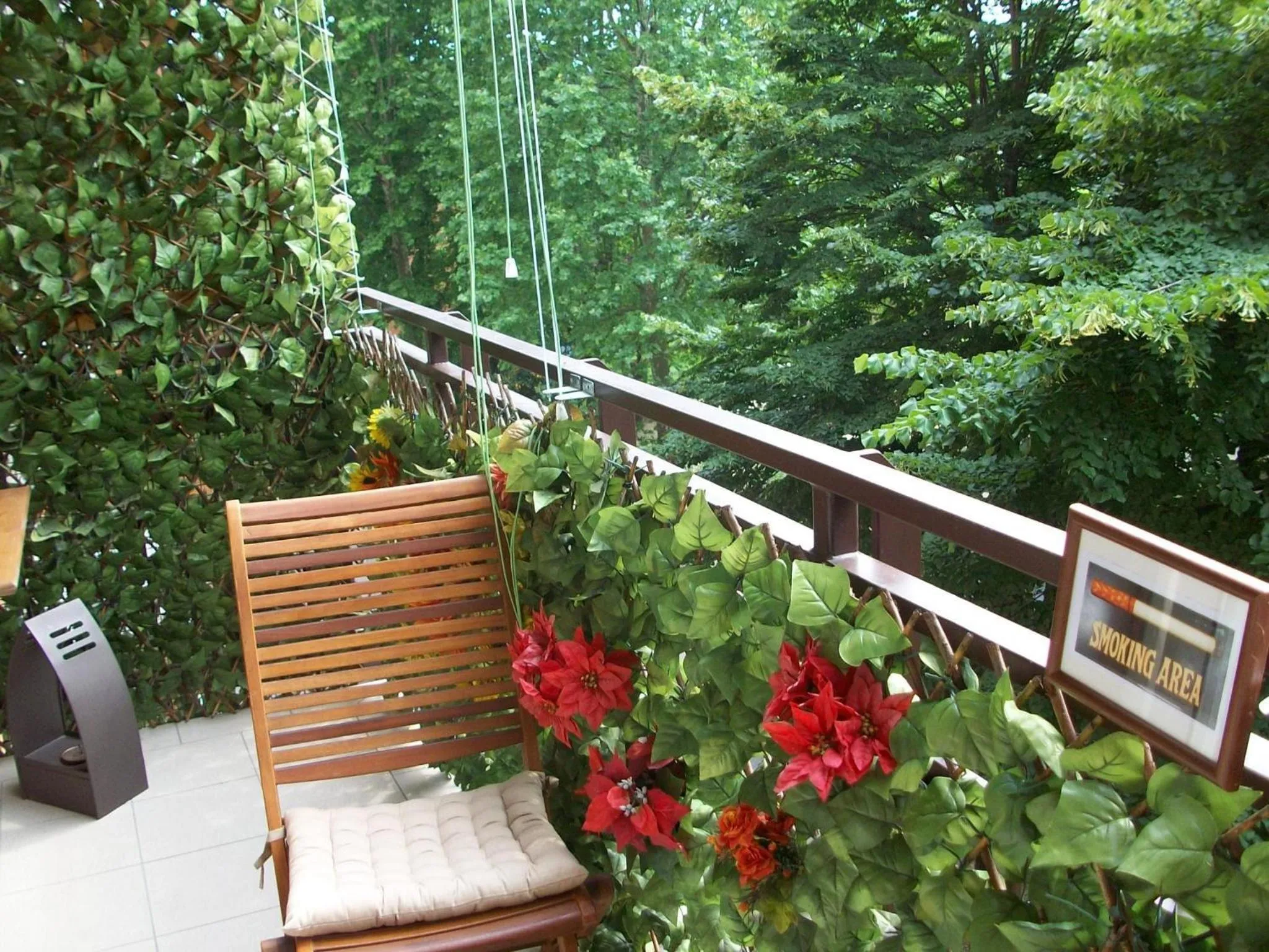 Balcony/Terrace in Bed & Breakfast A San Siro 75