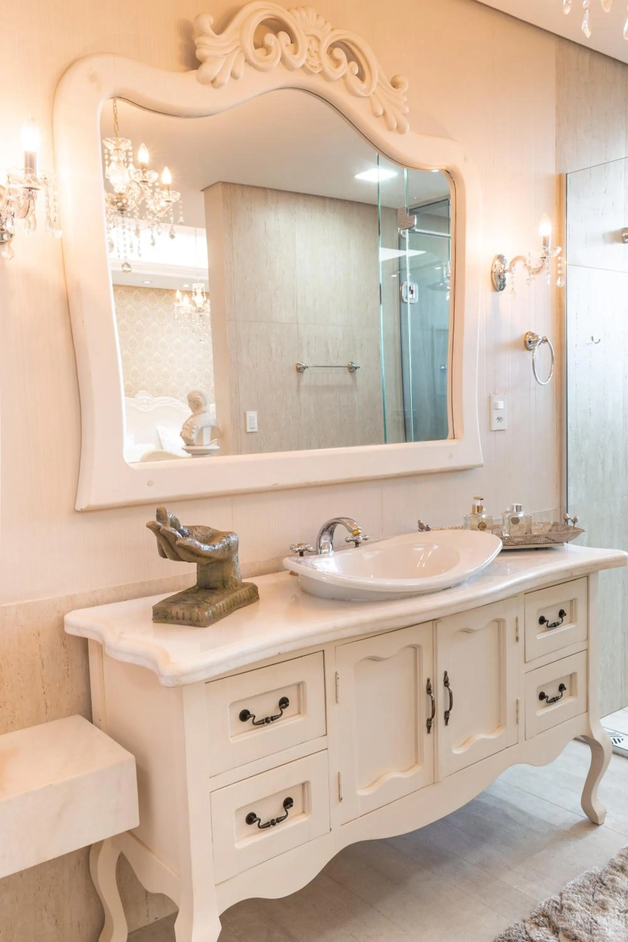 Bathroom in BellaMinas Pousada