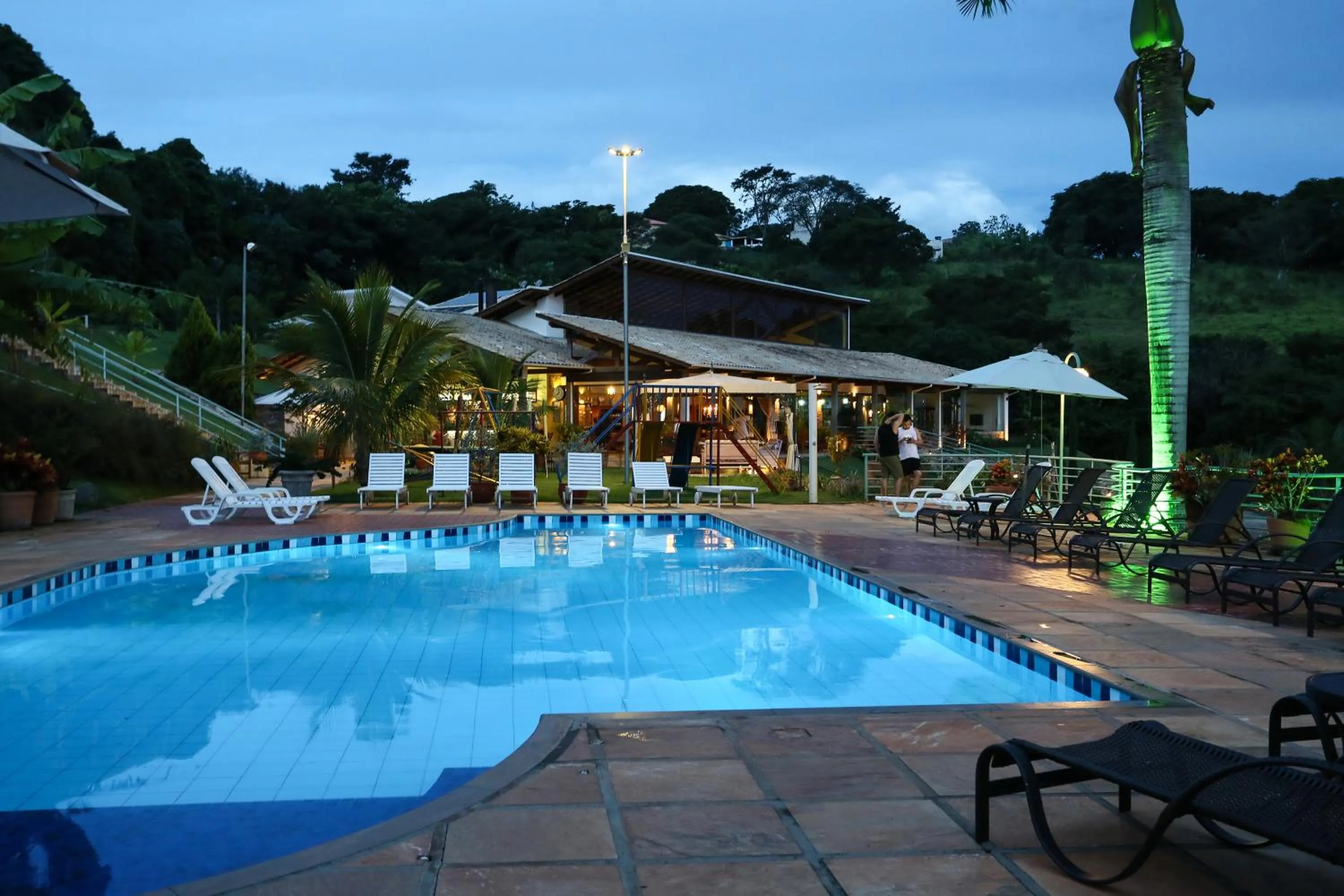 Swimming pool in BellaMinas Pousada